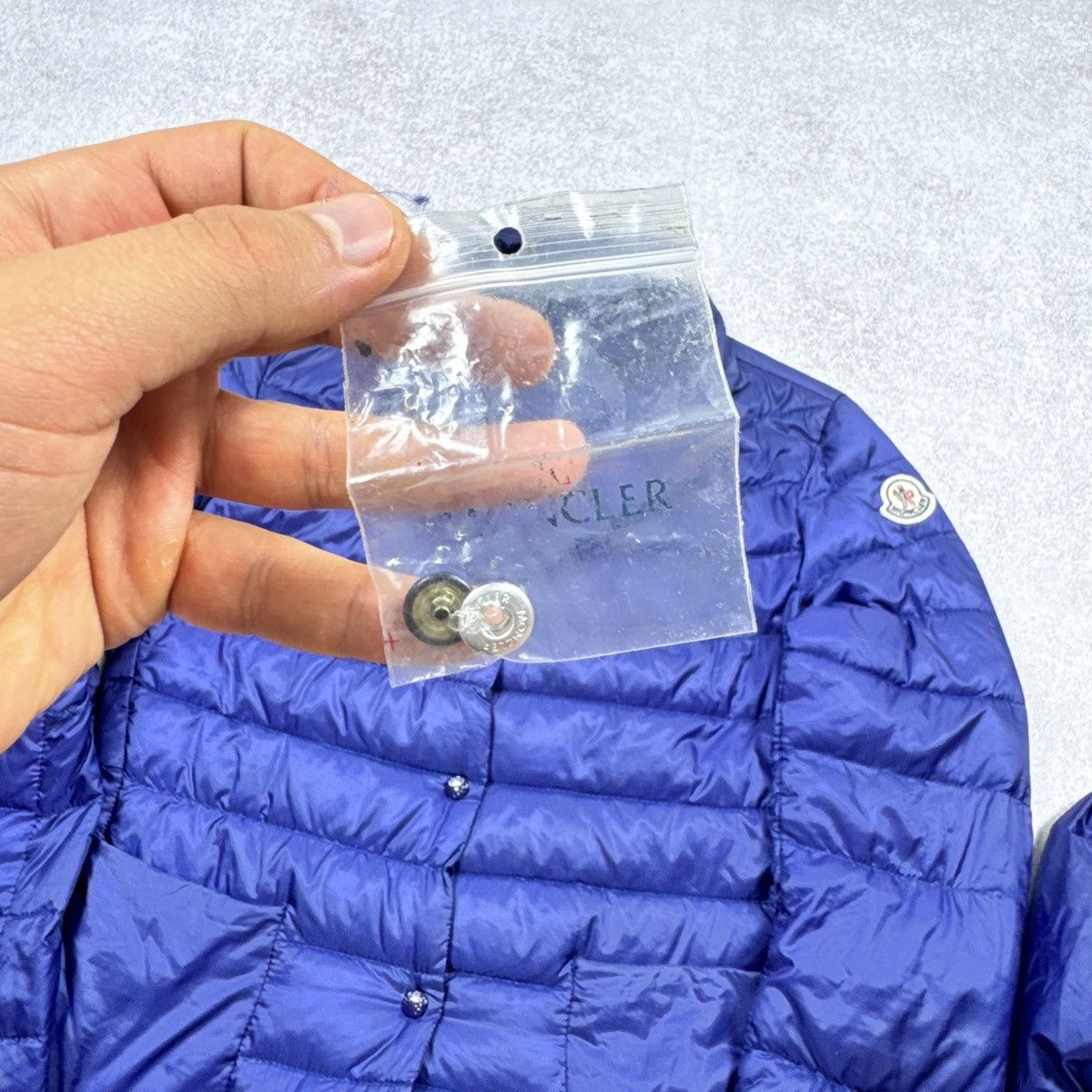 Moncler Women`s Moncler Lisette Ultralight Puffer Blue Jacket Size 1 Size S / US 4 / IT 40 - 6 Thumbnail