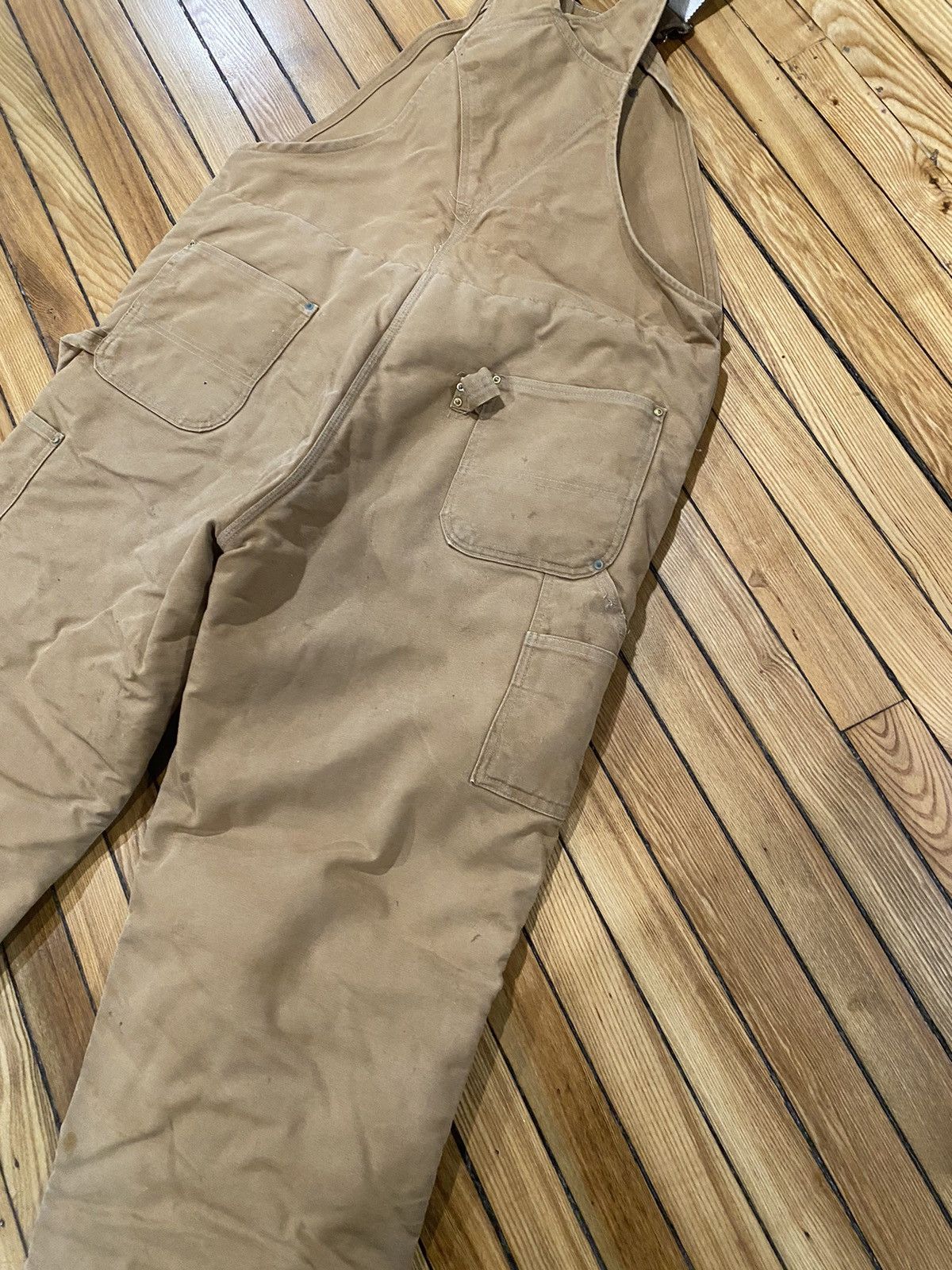 Carhartt × Vintage 42-32 made in USA vintage Carhartt overalls Size US 42 / EU 58 - 13 Thumbnail