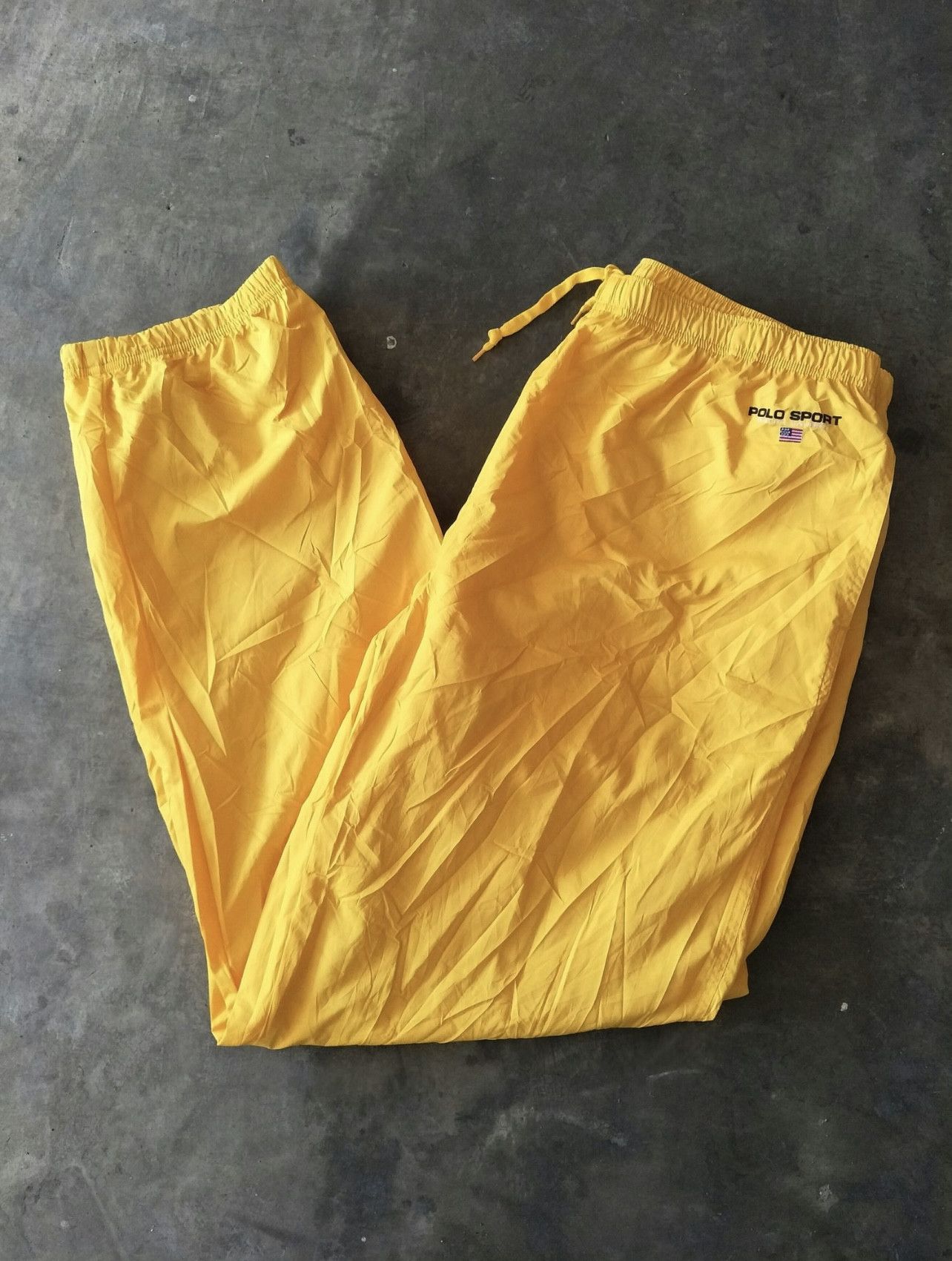 Polo Ralph Lauren Yellow Colour Polo Ralph Lauren Nylon Pant Size US 35 - 3 Thumbnail