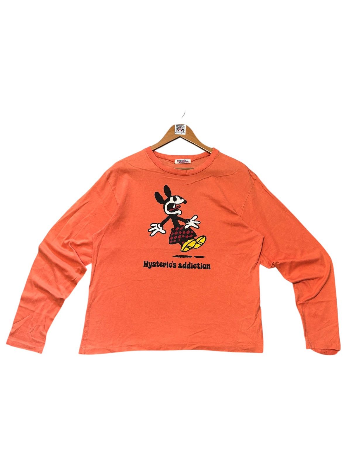 Hysteric Glamour 💸BINDING OFFER💸HYSTERIC GLAMOUR “ADDICTION” LONGSLEEVEE💥 Size US M / EU 48-50 / 2 - 1 Thumbnail