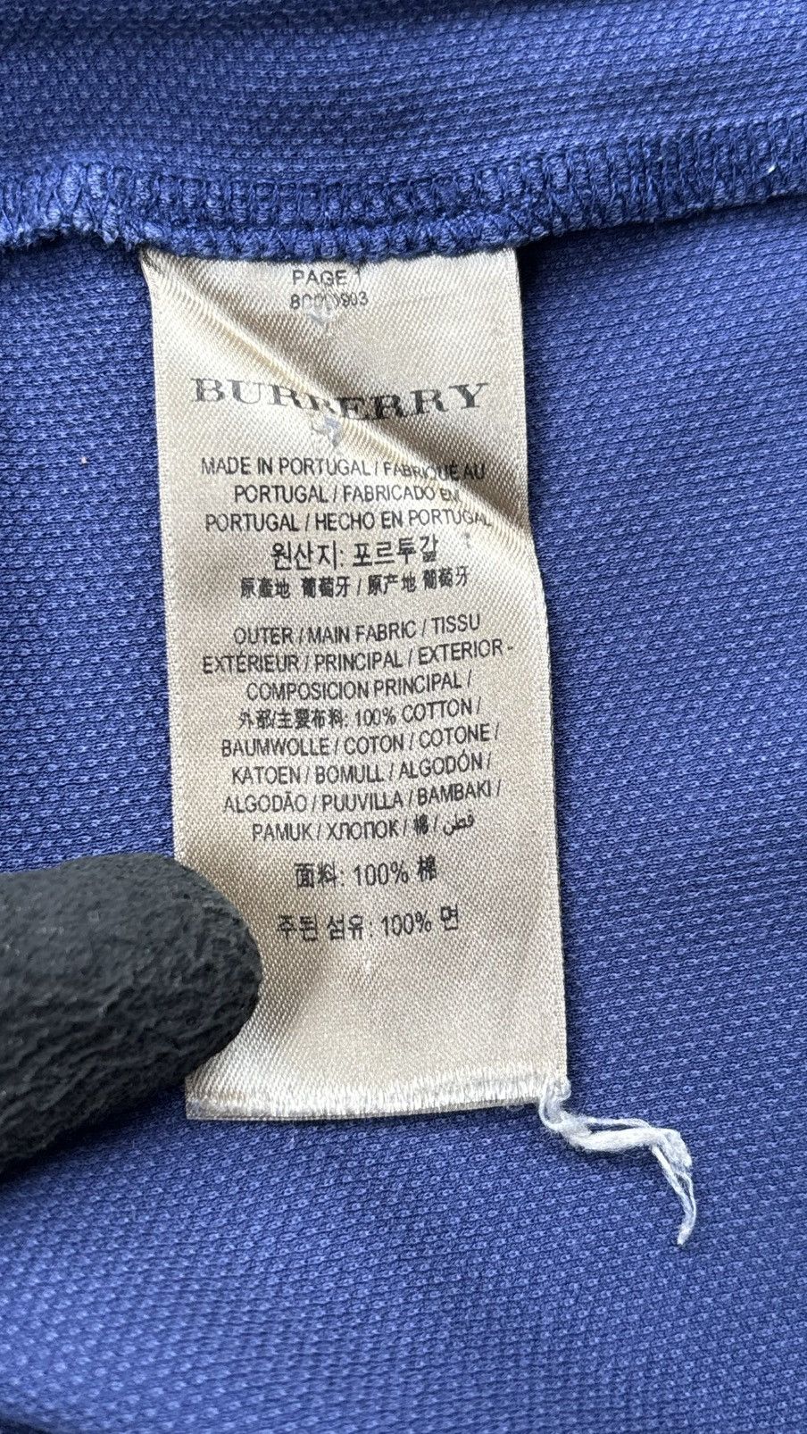 Burberry Burberry Polo Shirt Size US XXL / EU 58 / 5 - 6 Thumbnail