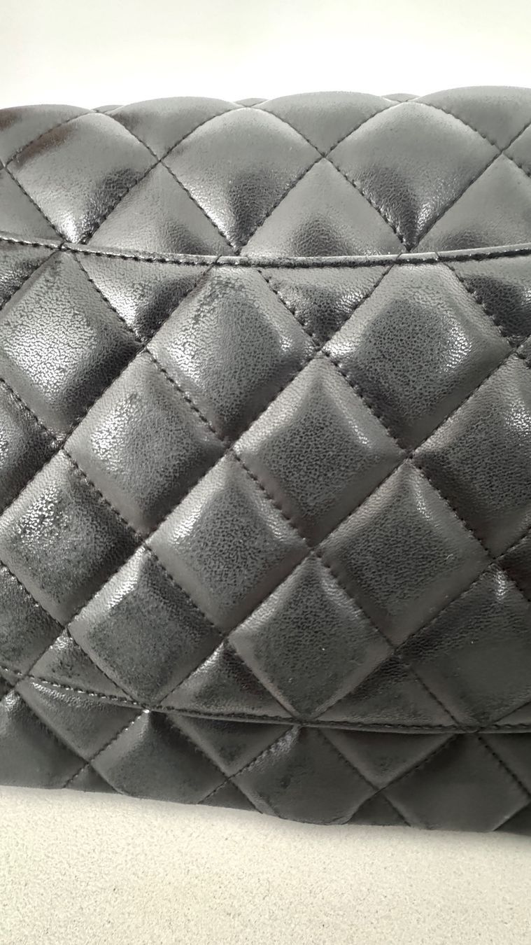 Chanel Black lambskin leather Chanel Timeless bag Size ONE SIZE - 4 Thumbnail