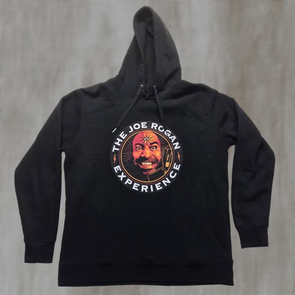 Vintage VINTAGE Joe Rogan Experience Hoodie Graphic Print Unisex Adult 2XL Black Classic Comedy Pod Mens Size US XXL / EU 58 / 5 - 1 Thumbnail