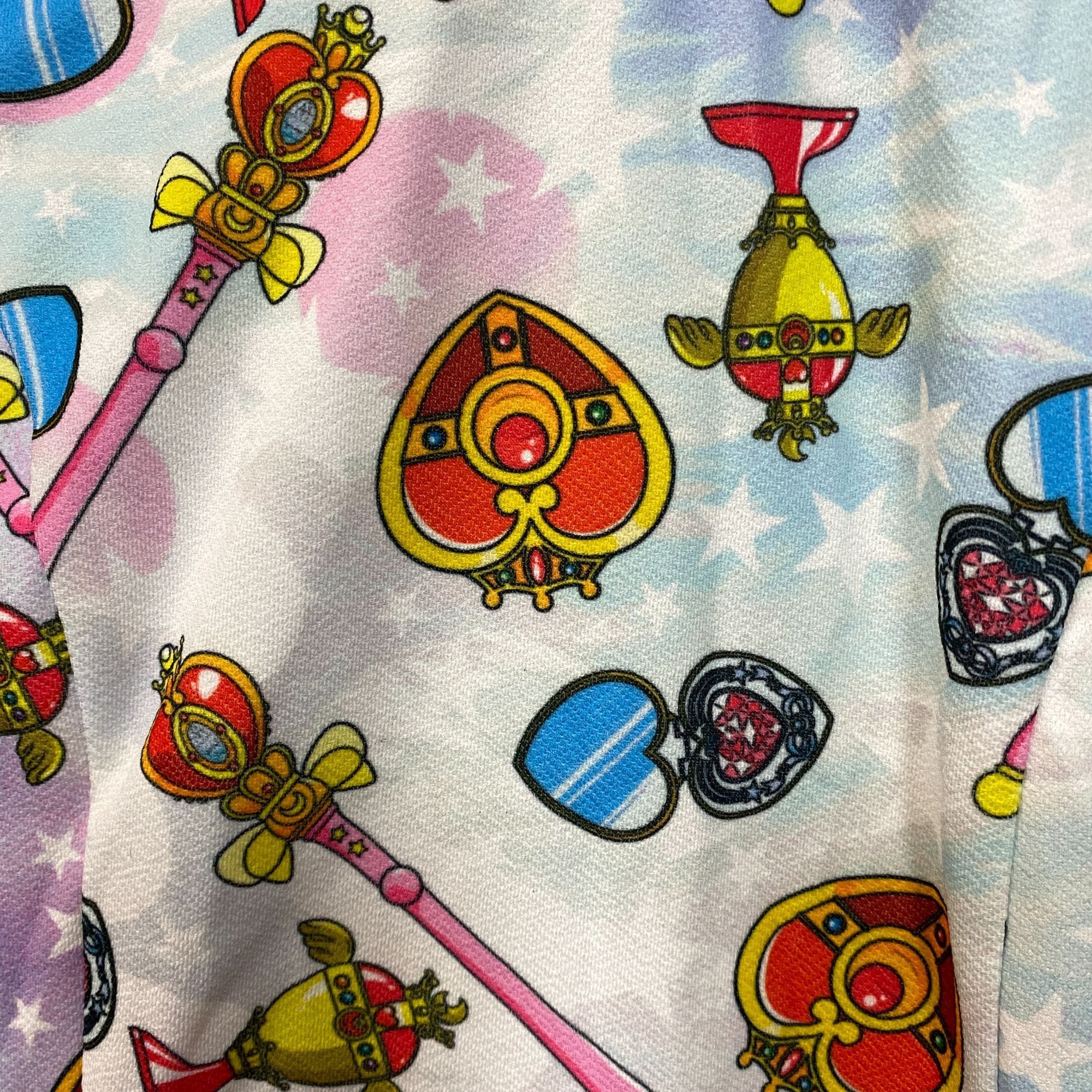 Anime Pretty Guardian Sailor Moon Graphic Print Dress Medium Size M / US 6-8 / IT 42-44 - 2 Thumbnail