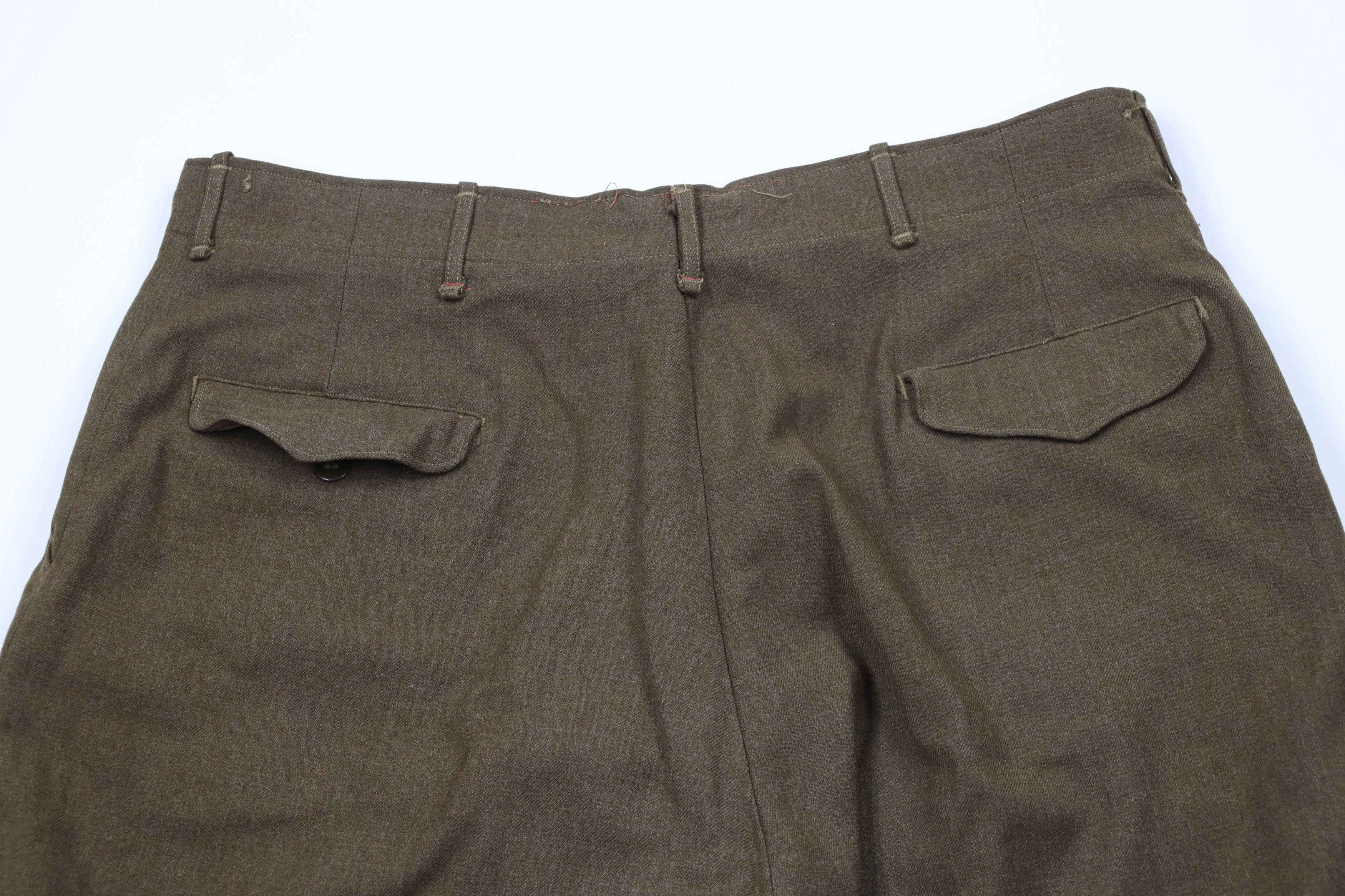 Vintage Vintage 50s Military Korean War Wool Field Trousers Pants Size US 40 / EU 56 - 11 Thumbnail