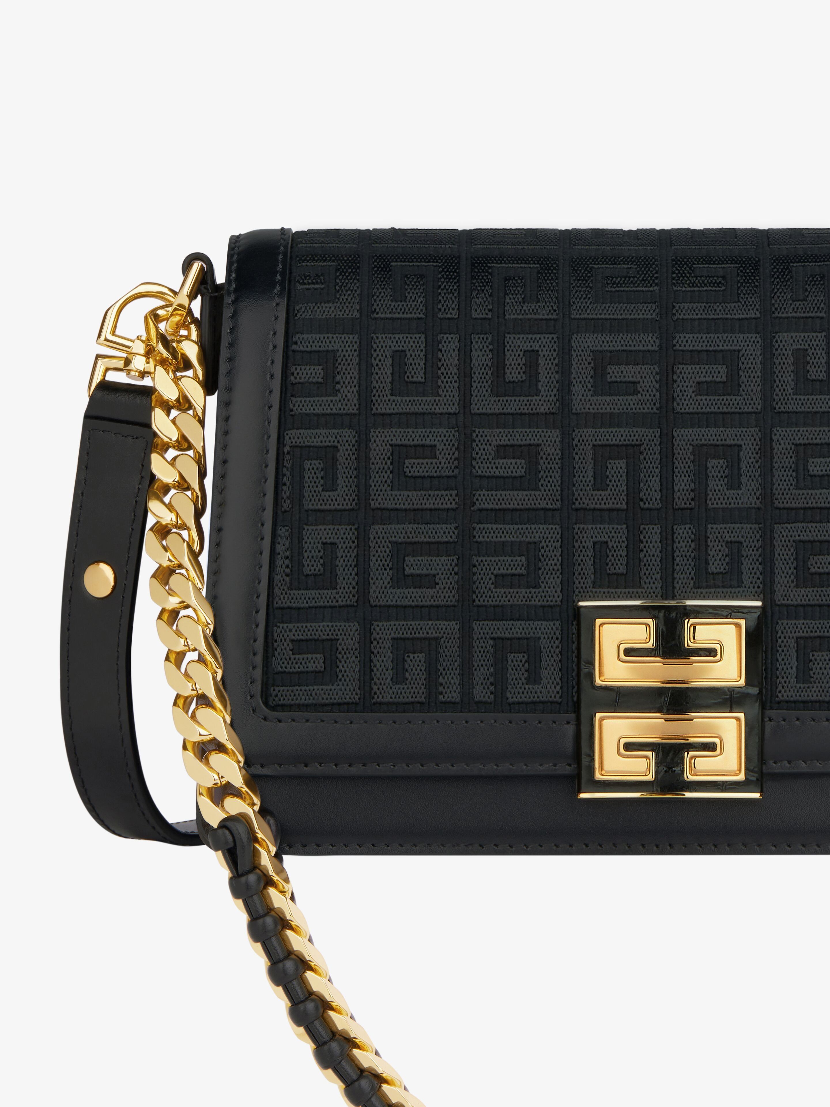 Givenchy o1w1db10825 Size: OS / 4G Multicarry Medium Bag Woven Chain Size ONE SIZE - 6 Thumbnail