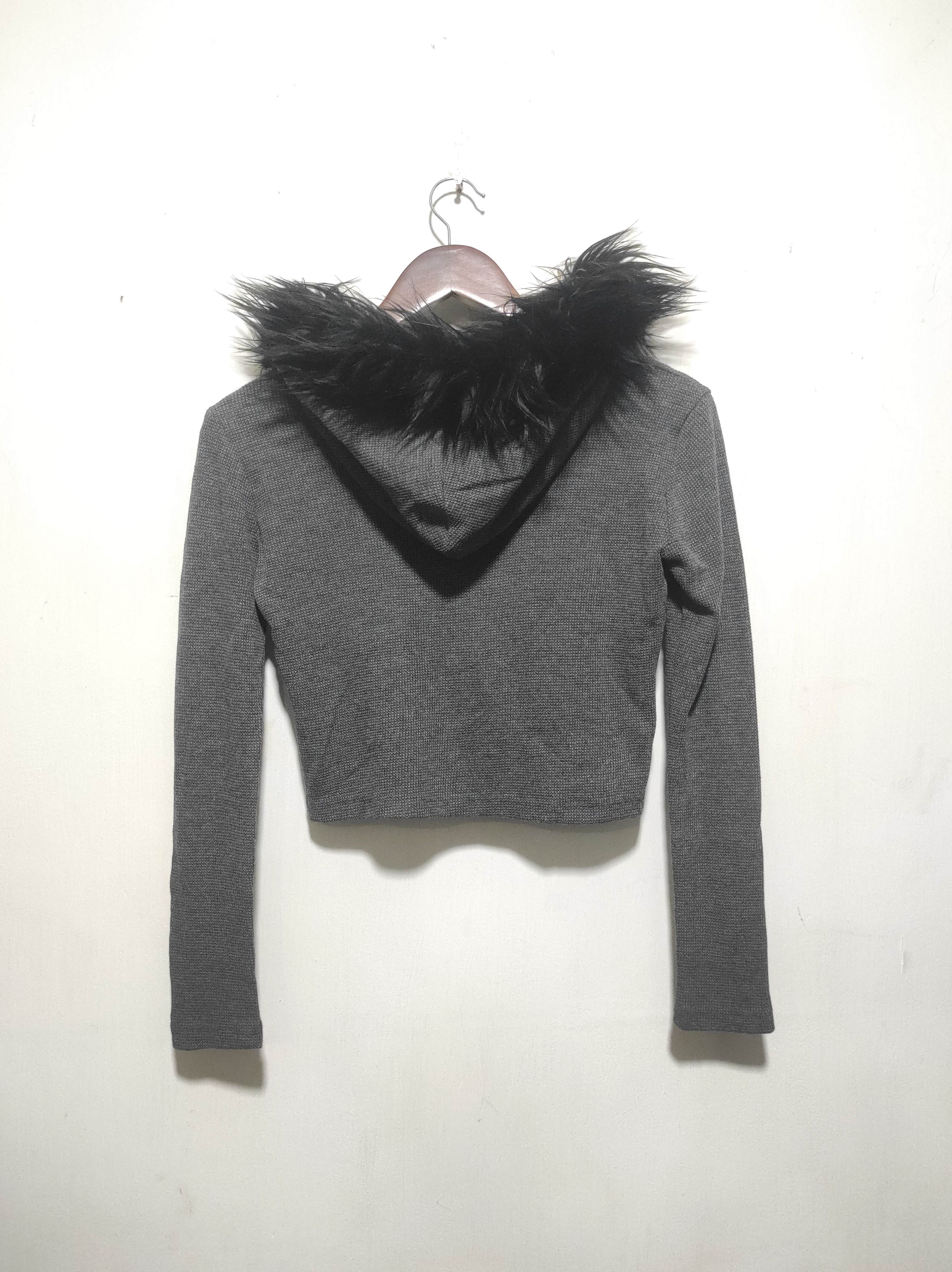 Hysteric Glamour Magenta Studio Crop Double Zipper Fur Hoodie LGB style Size S / US 4 / IT 40 - 15 Thumbnail
