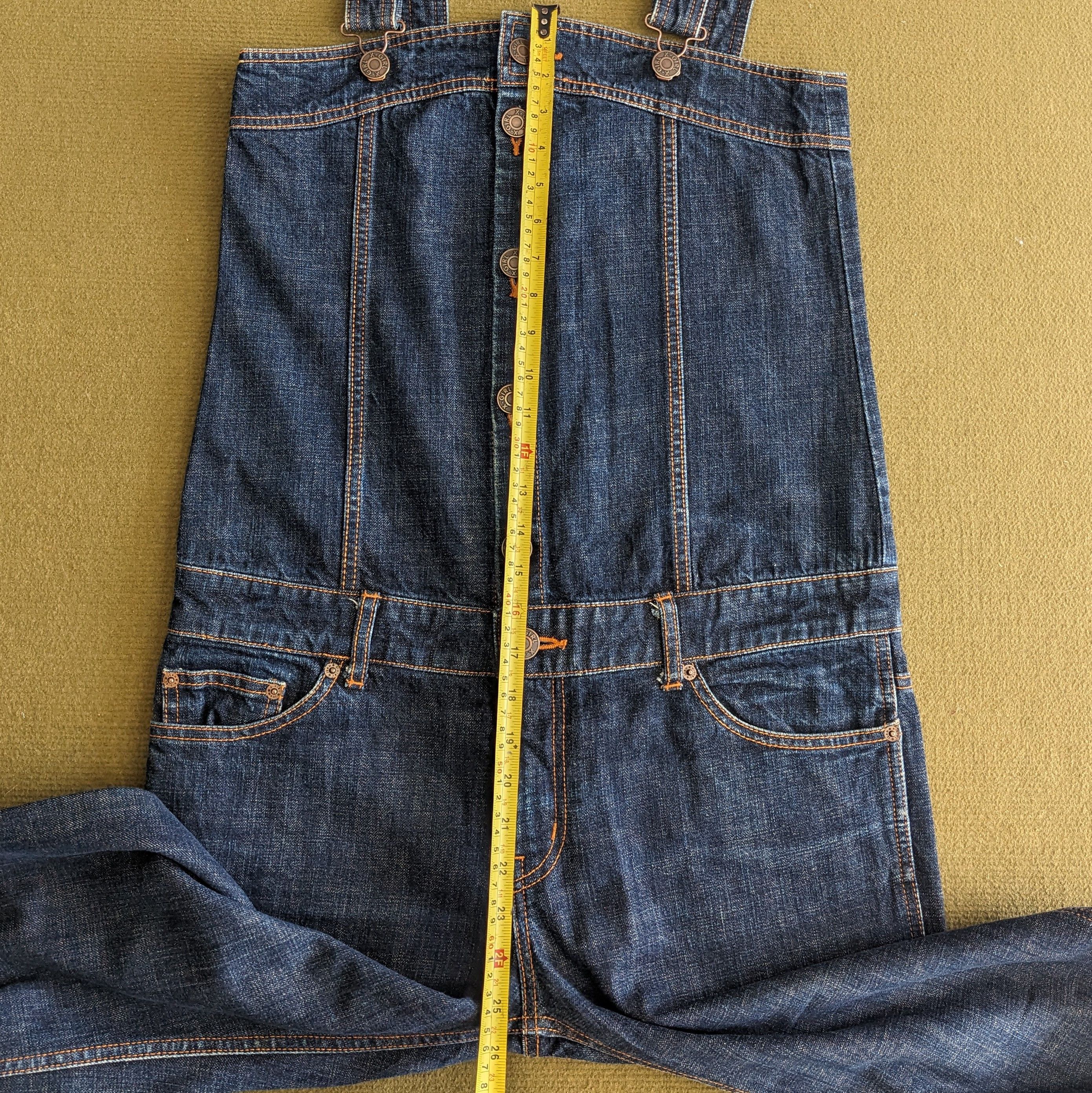 Japanese Brand Vintage X-GIRL Japanese Brand Jumpsuit Overall Jacket Size US 36 / EU 52 - 7 Thumbnail