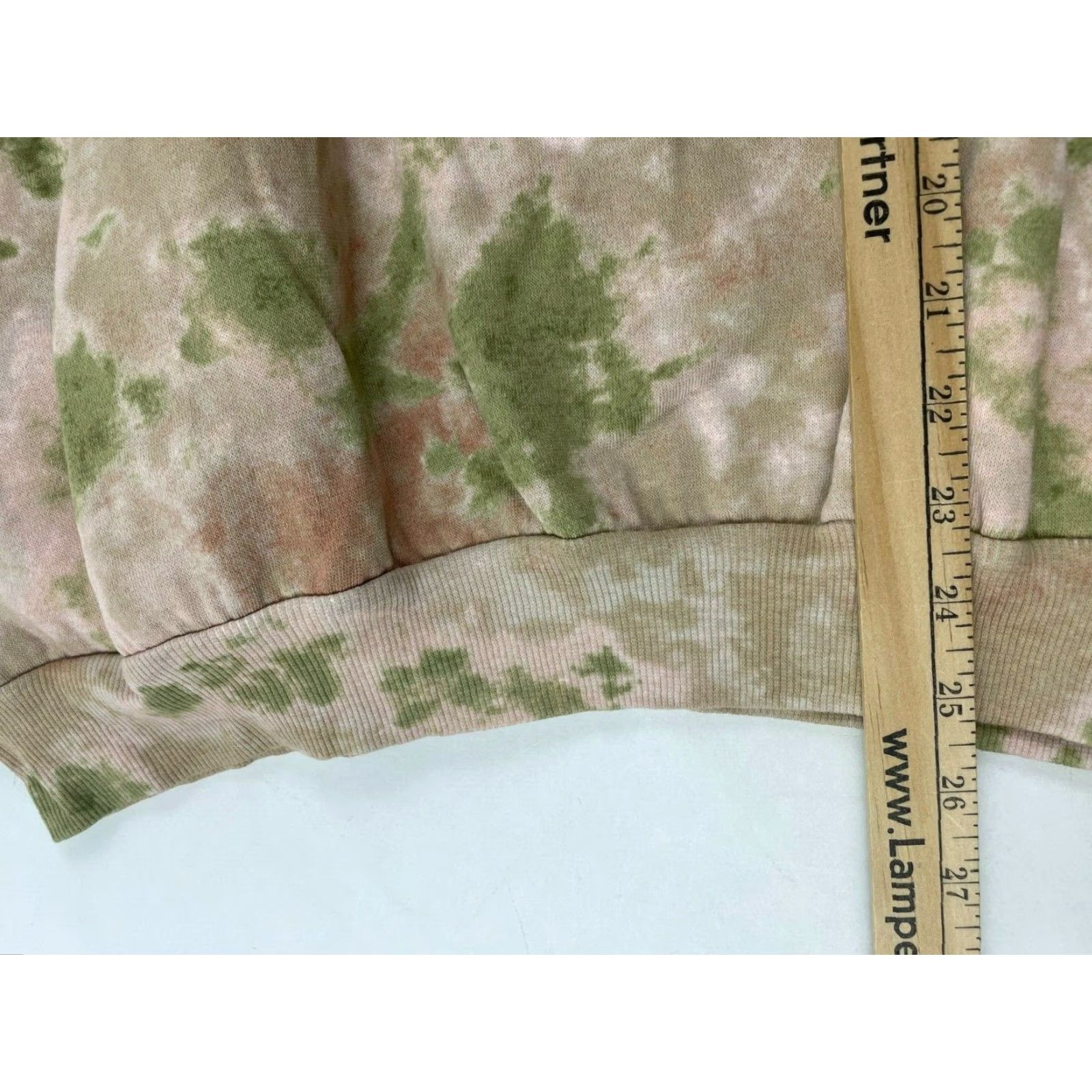 Vintage AFRM Sweatshirt Women’s XS Pink Green Tie Dye Crewneck Long Sleeve NWT Size XS / US 0-2 / IT 36-38 - 4 Thumbnail