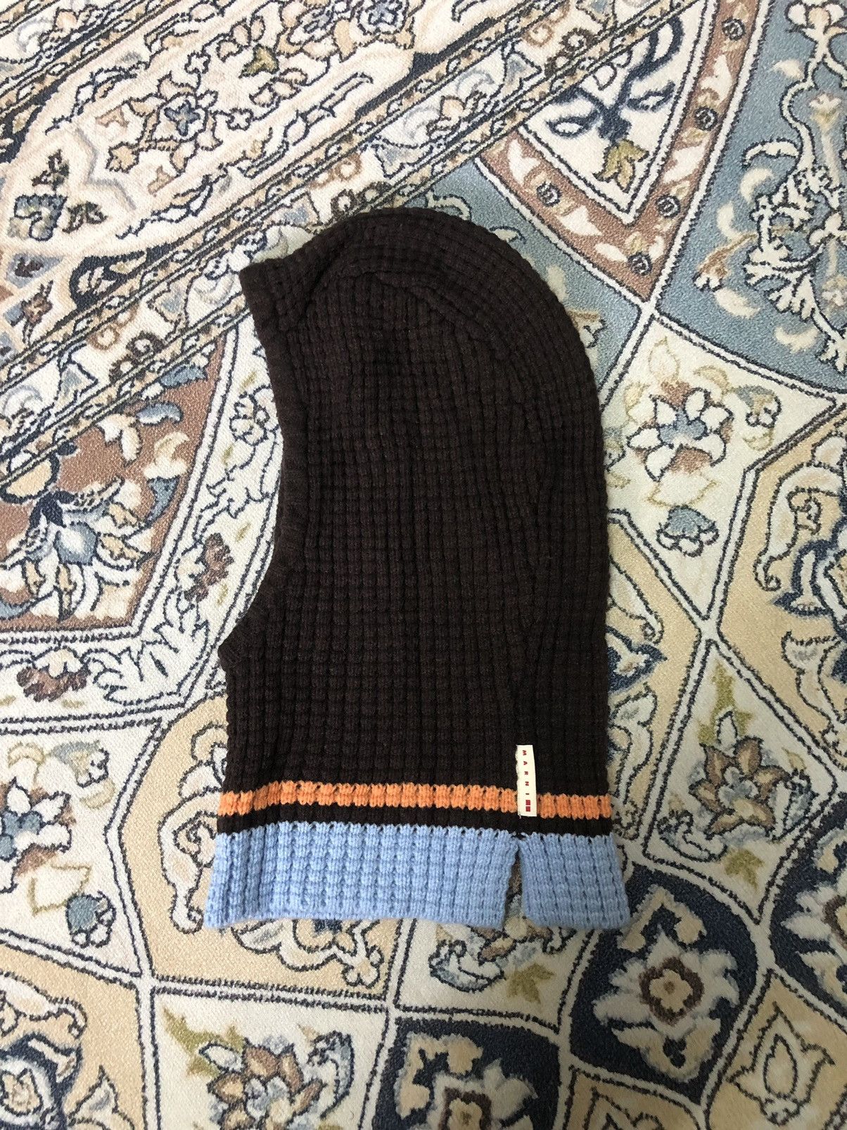 Marni × Uniqlo Rare❗️Marni x Uniqlo Popcorn Knit Blaclava Hats Size ONE SIZE - 4 Thumbnail