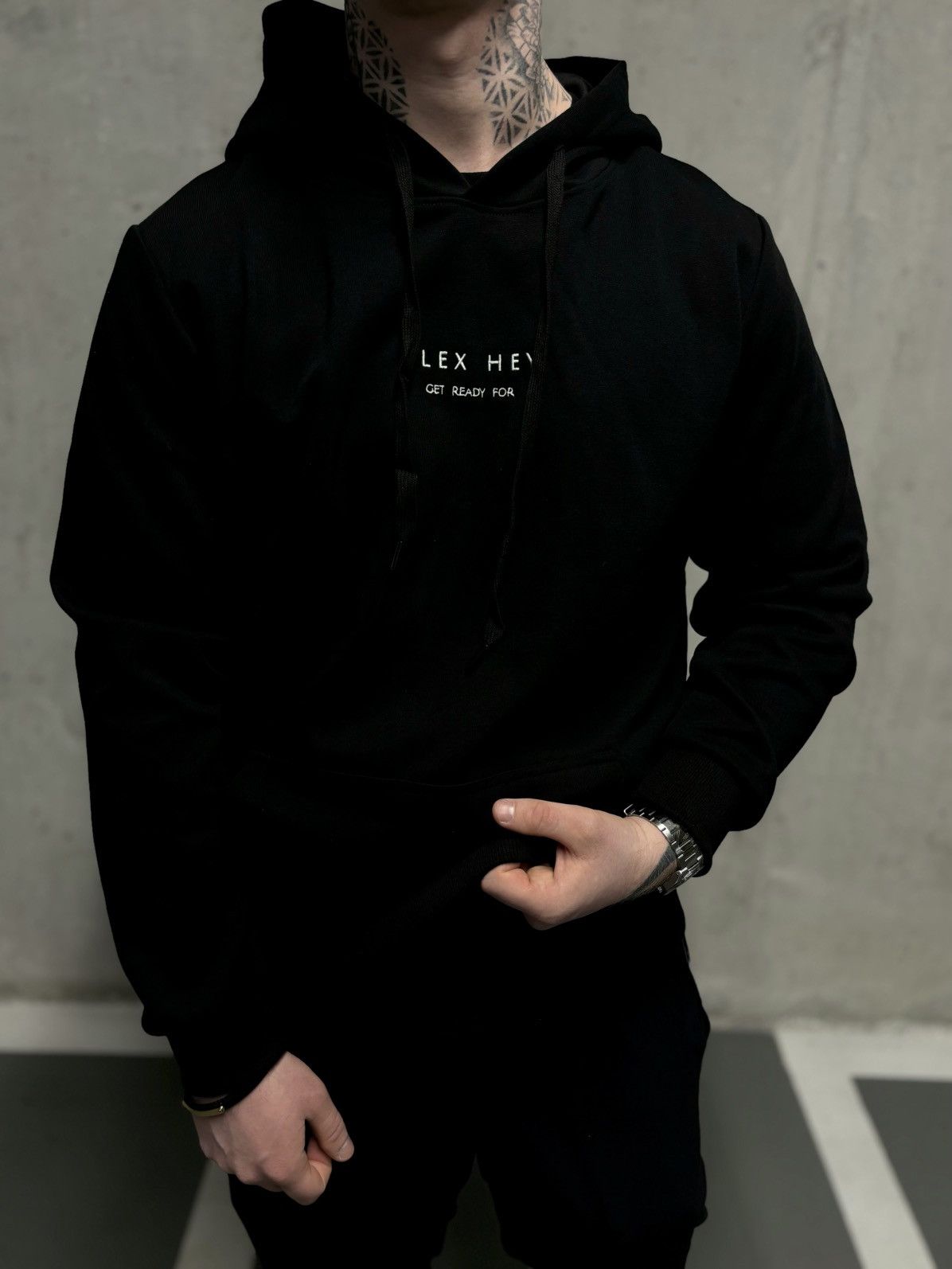 Other COZY HOODIE - BLACK Size US L / EU 52-54 / 3 - 1 Thumbnail