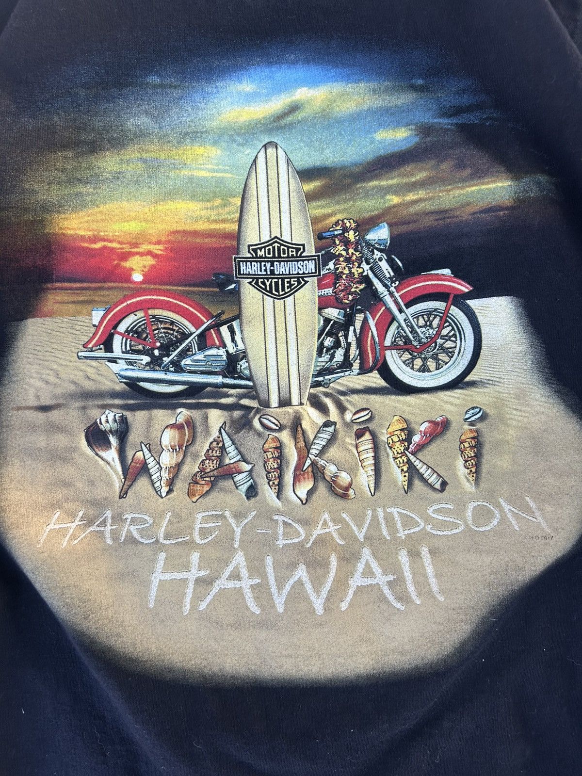 Harley Davidson Vintage Hawaii Harley Davidson Size US M / EU 48-50 / 2 - 4 Thumbnail