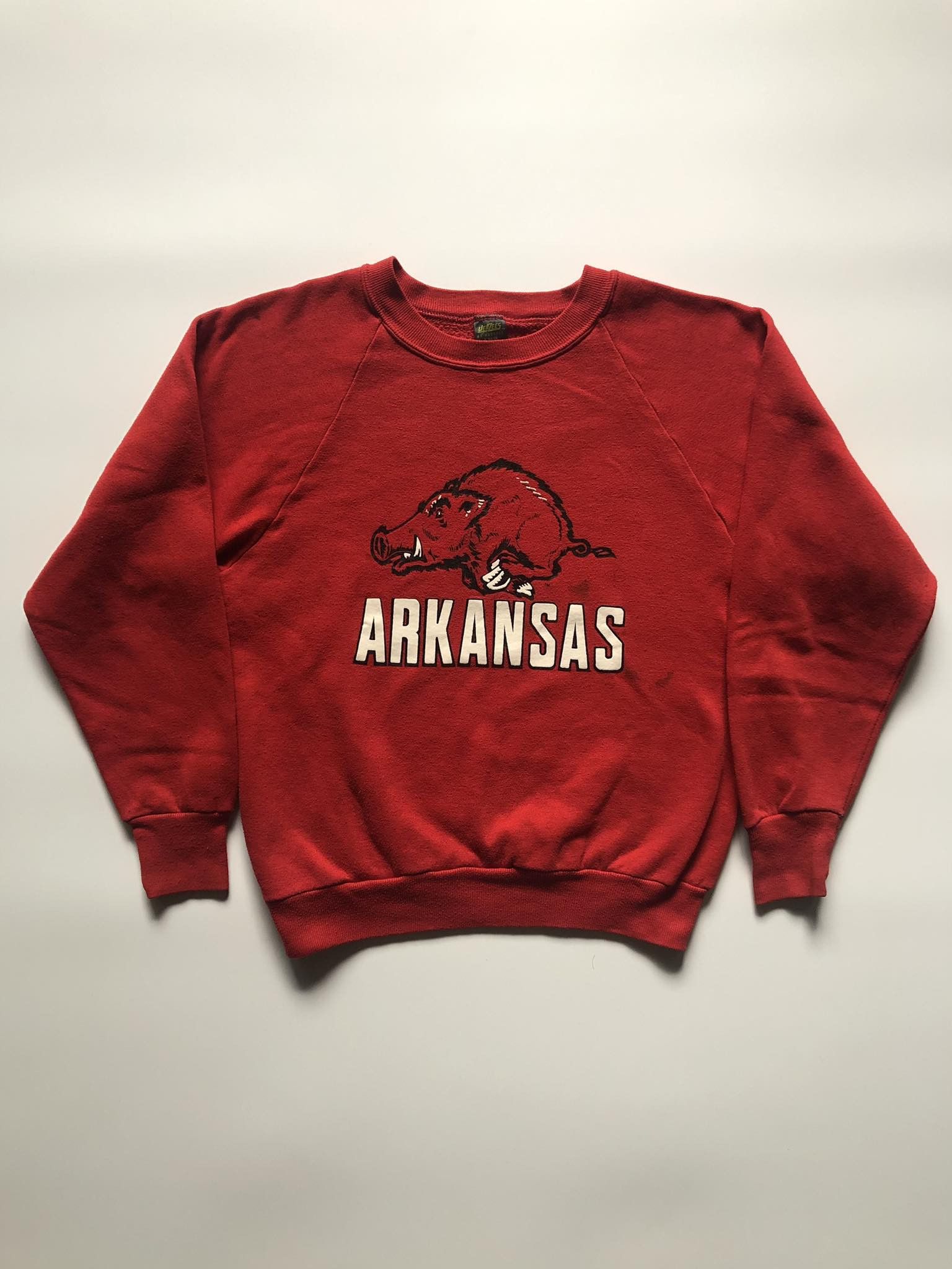 Vintage 1980s Arkansas Collegiate Sweatshirt