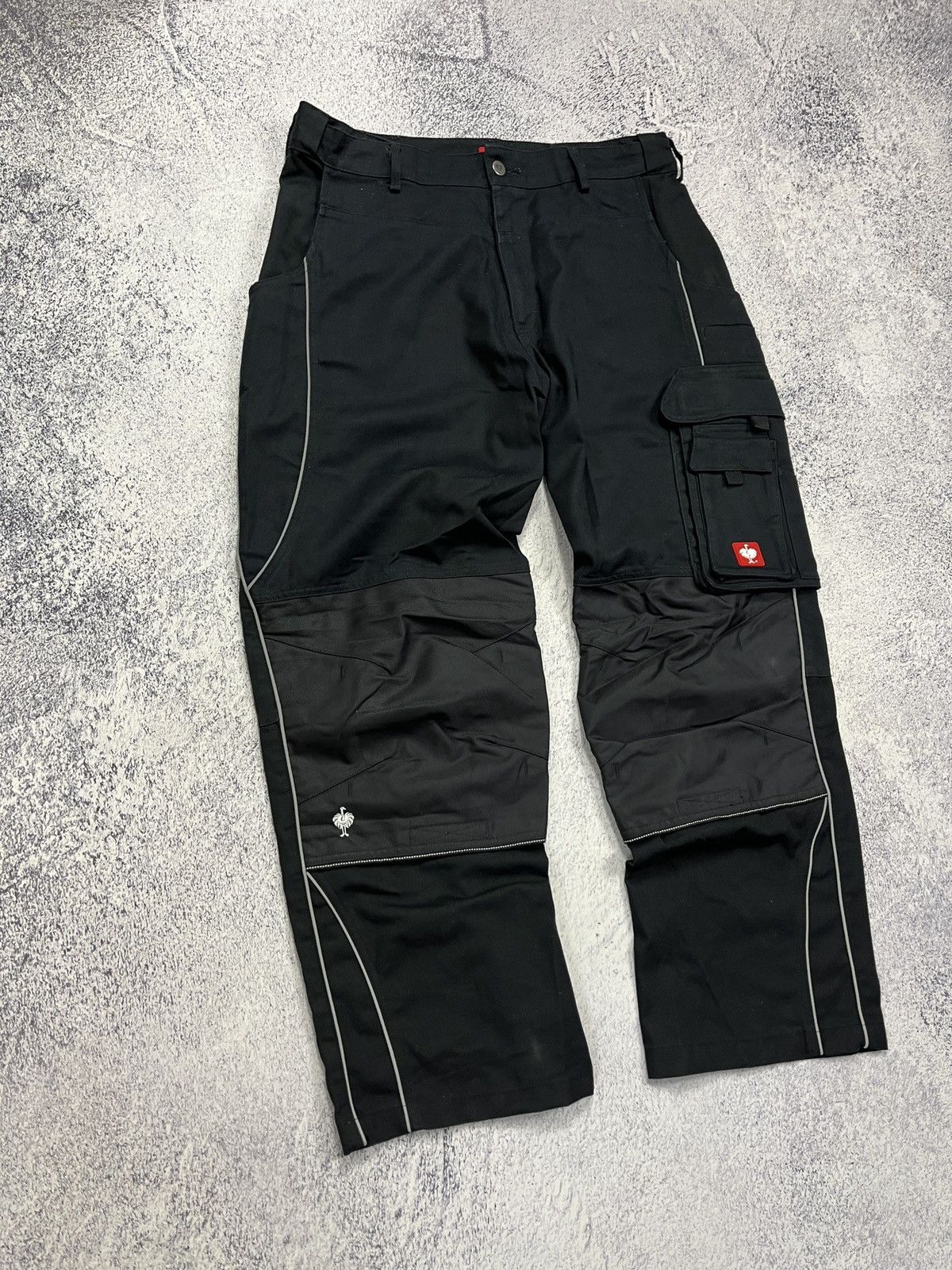 Garment Reproduction of Workers × Stewart & Strauss Engelbert Strauss Workwear Dynatec Cargo Pants Multipocket Size US 36 / EU 52 - 7 Thumbnail