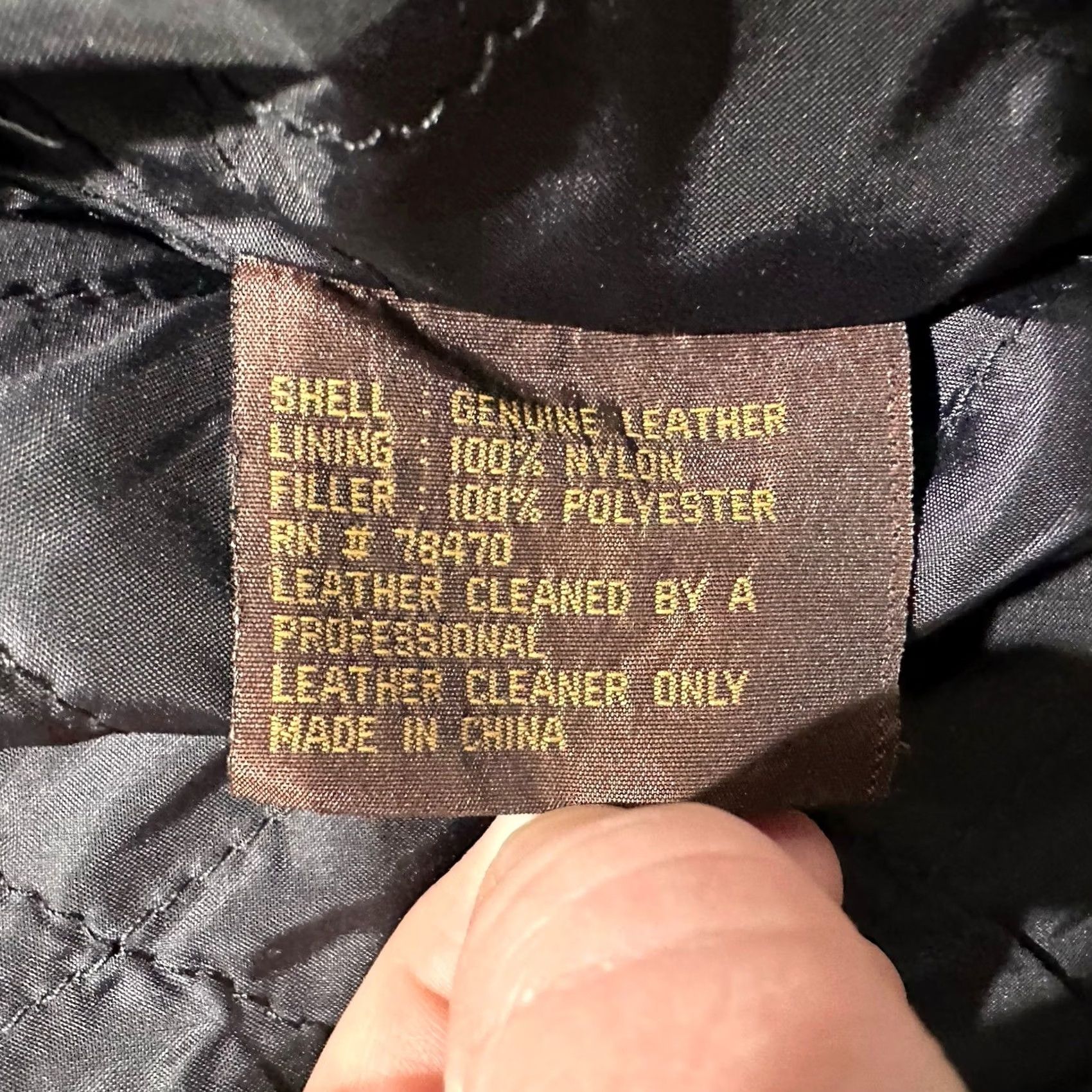 Vintage VINTAGE Gordon & Ferguson Leather Jacket Mens Medium Black Full Zip Genuine GUC Size US M / EU 48-50 / 2 - 5 Thumbnail