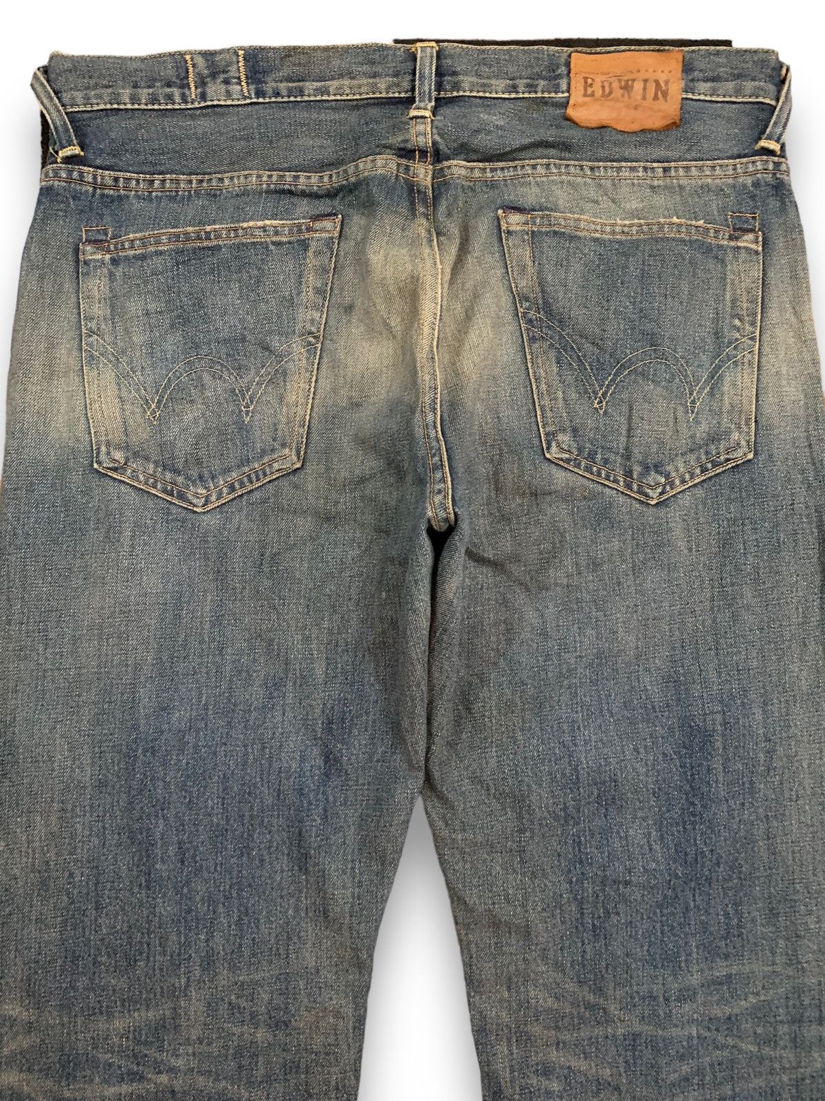 Edwin Rare Vintage 90s Edwin USA Loose Fit Kaihara Denim Jeans Size US 36 / EU 52 - 12 Thumbnail