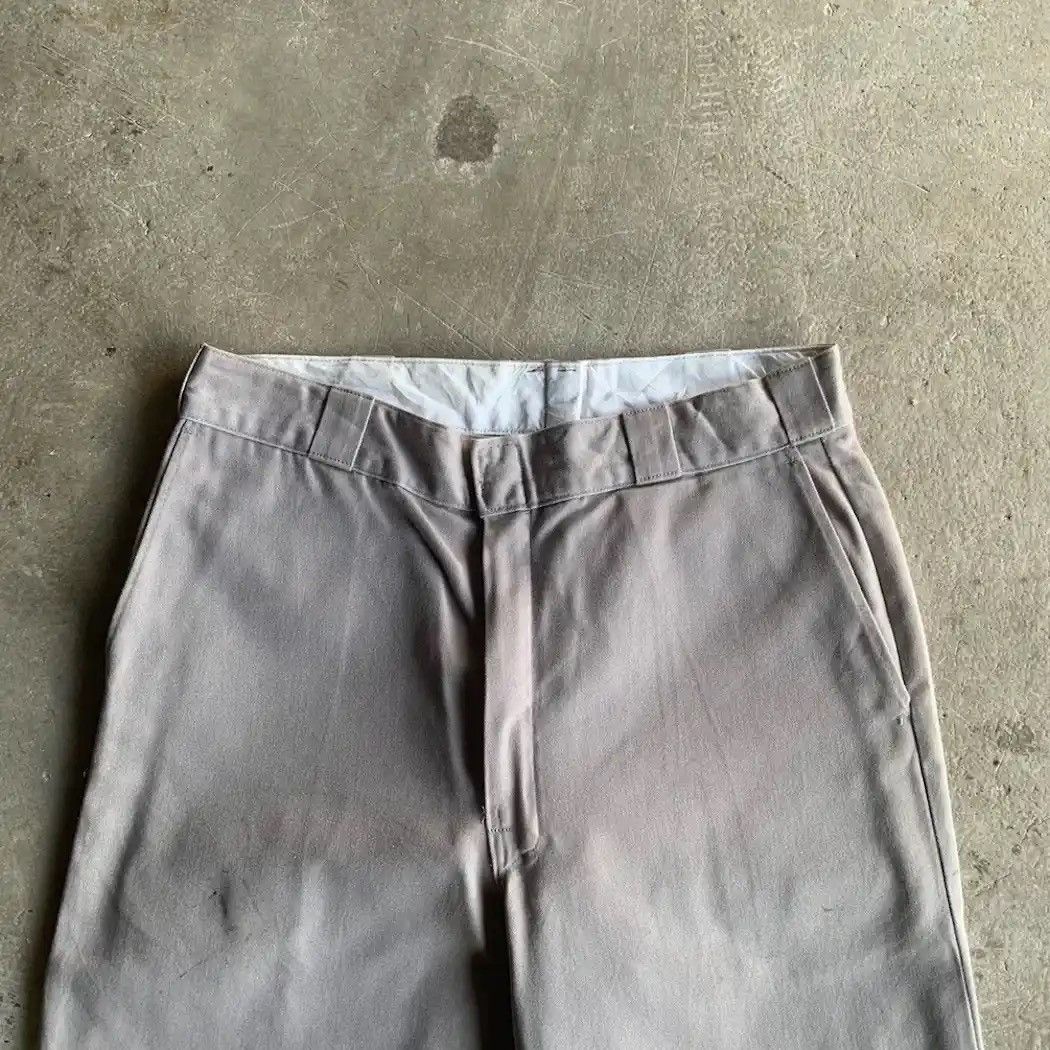 Dickies VINTAGE DICKIES 32x31 TROUSERS WORK WEAR BAGGY CHINO PANTS Size US 32 / EU 48 - 4 Thumbnail