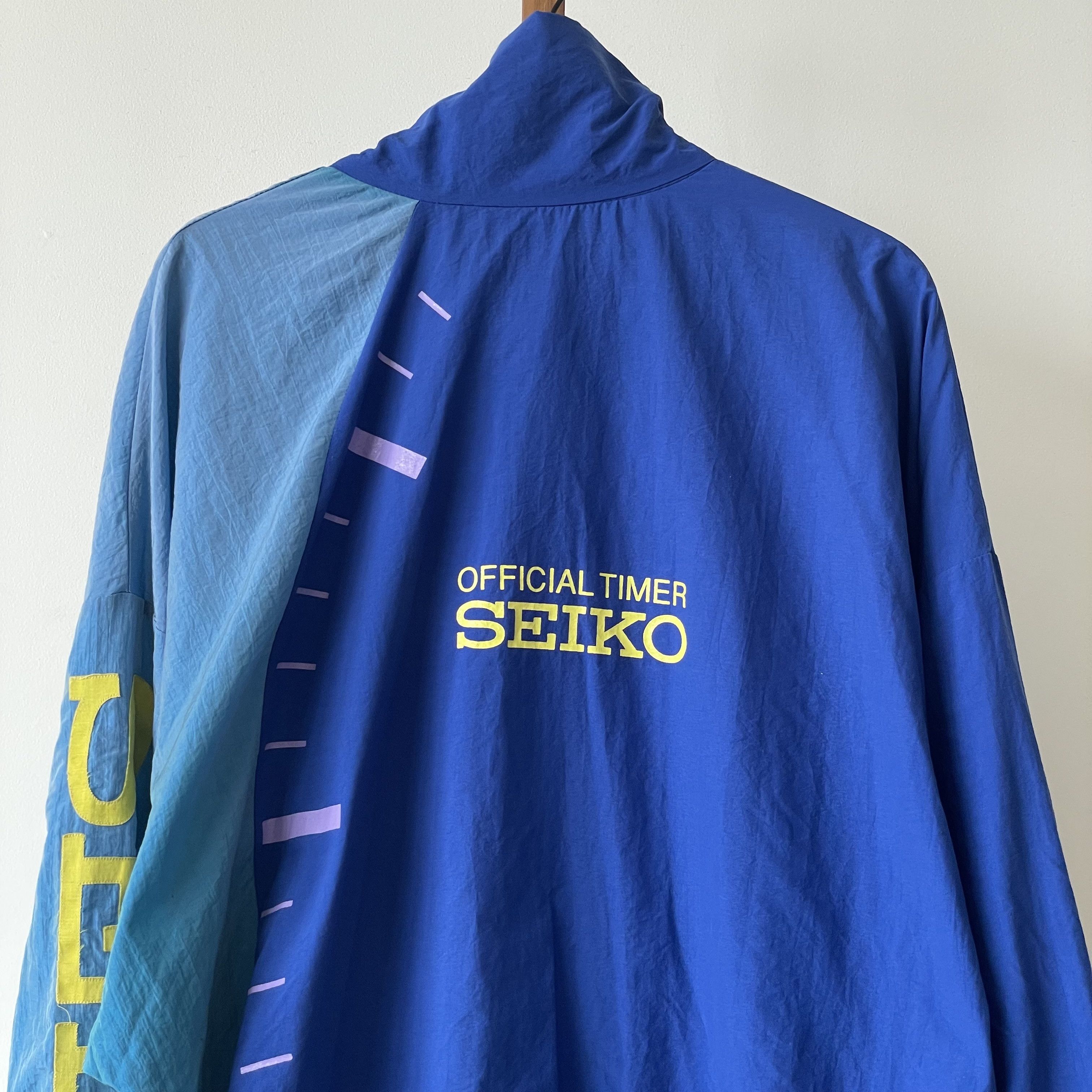 Seiko Vintage Seiko Barcelona 1992 Olympic Track Jacket Size US XL / EU 56 / 4 - 4 Thumbnail