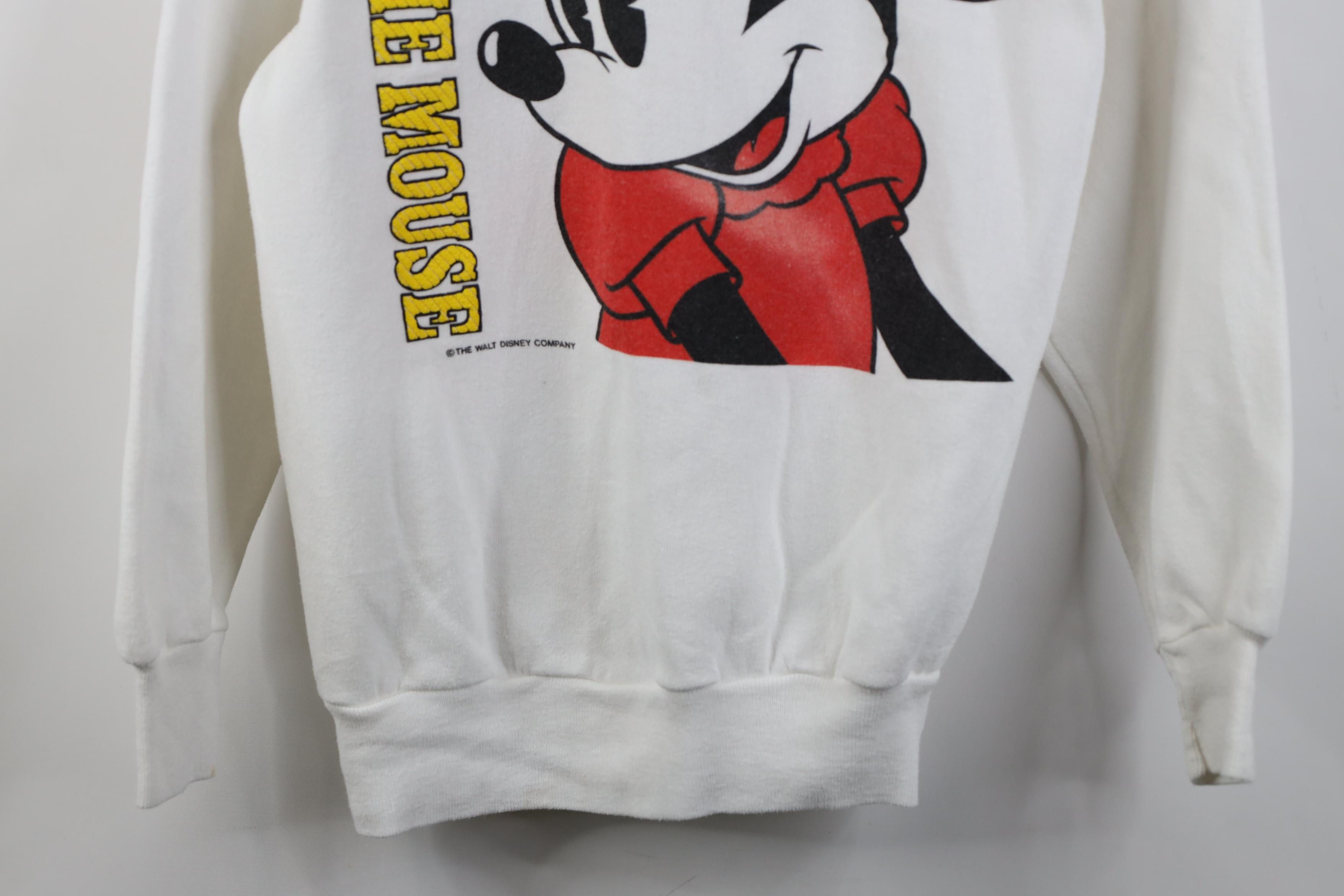 Disney Vintage 80s Disney Minnie Mouse Crewneck Sweatshirt USA Size L / US 10 / IT 46 - 3 Thumbnail