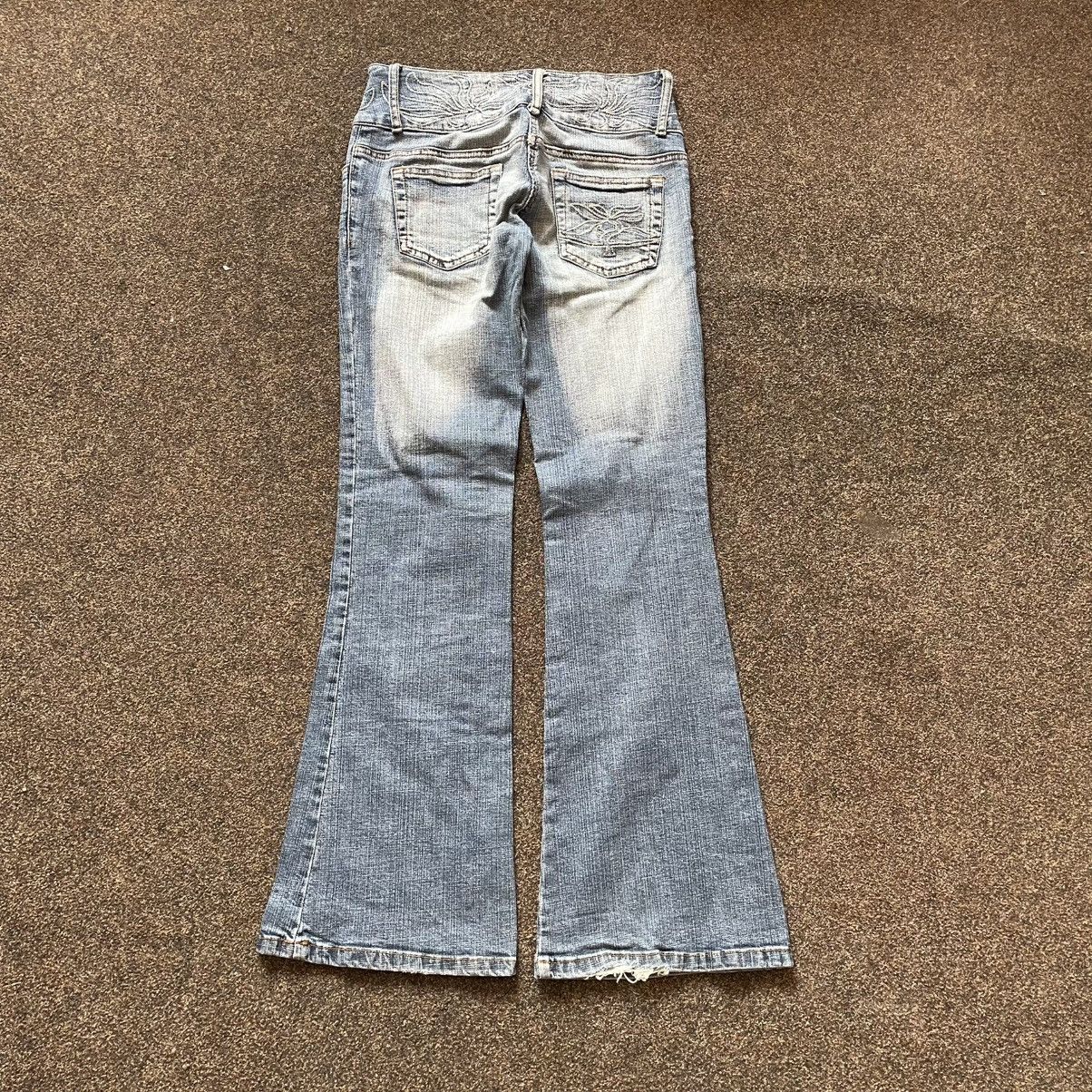 Vintage Vintage Y2K Flared Bootcut Jeans Sun Faded Grunge Tapered 32 Size 32" / US 10 / IT 46 - 3 Thumbnail
