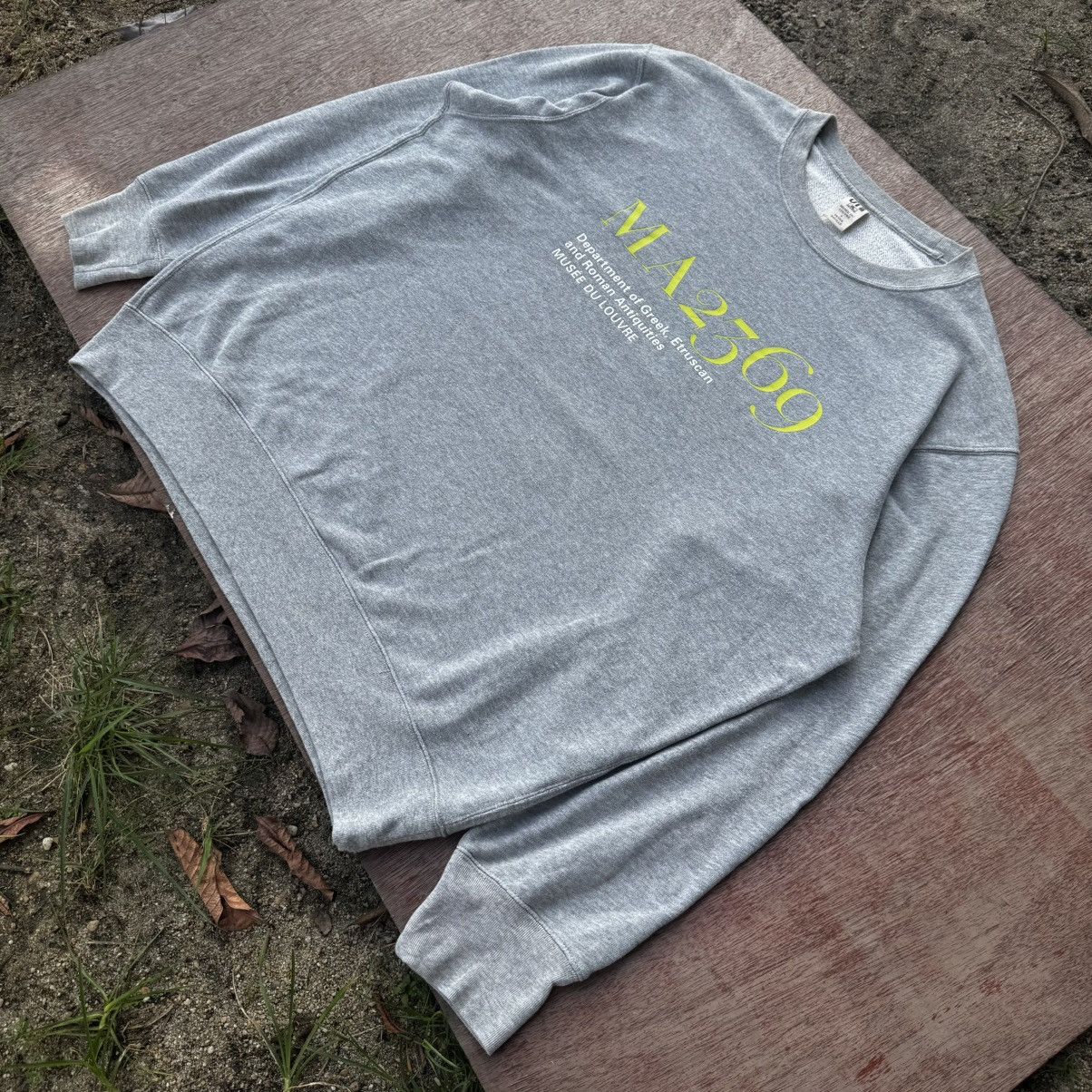 Japanese Brand × Uniqlo Peter Saville Art Graphics x Musee Du Louvre Sweatshirt Size US XL / EU 56 / 4 - 5 Thumbnail