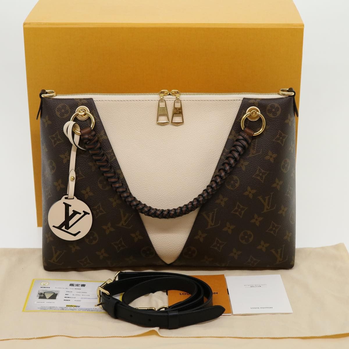 Louis Vuitton LOUIS VUITTON Monogram V Tote MM Tote Bag M45273 Size ONE SIZE - 12 Thumbnail