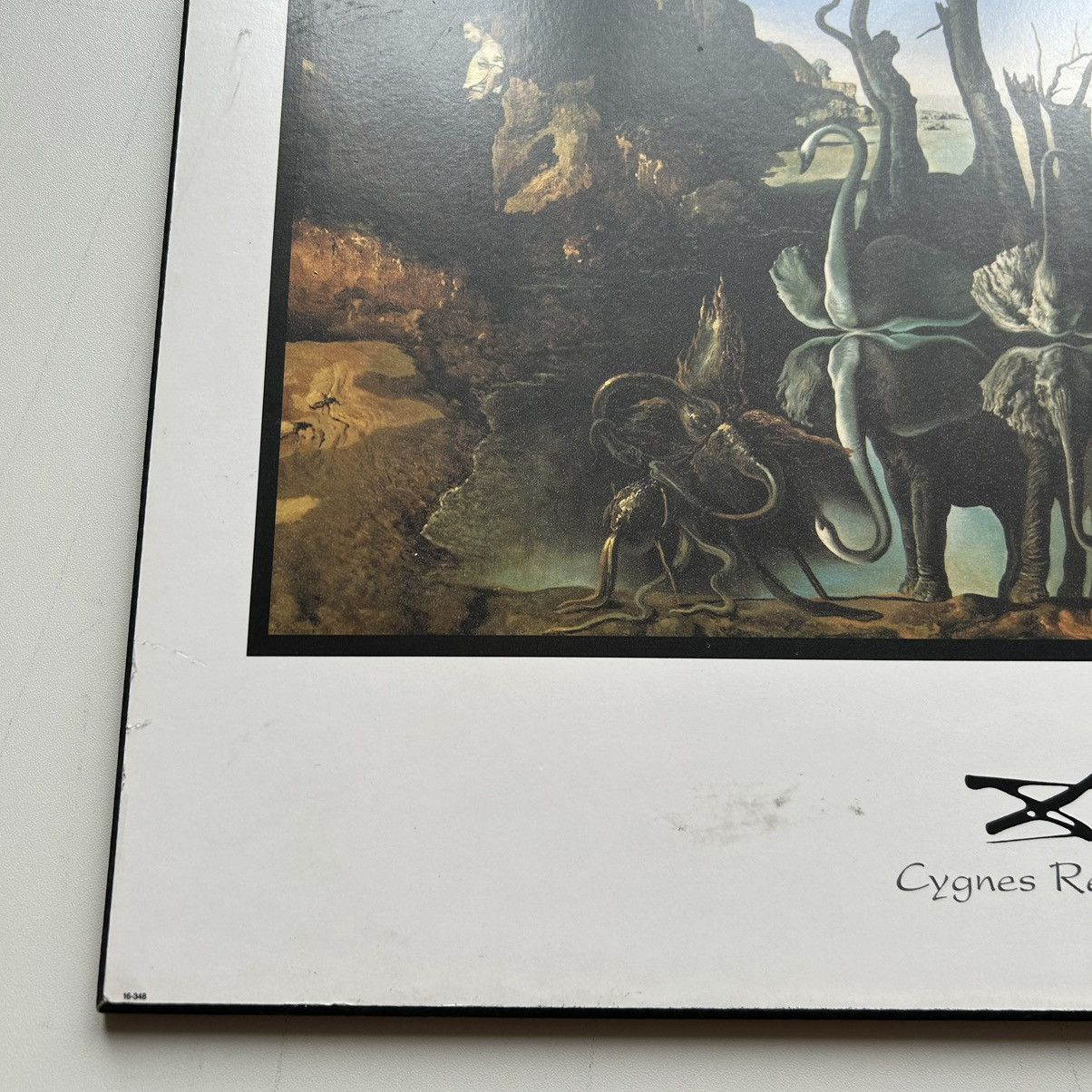 Vintage Vintage 1997 90s Salvador Dali Cygnes Reflechis En Elephants Size ONE SIZE - 2 Thumbnail