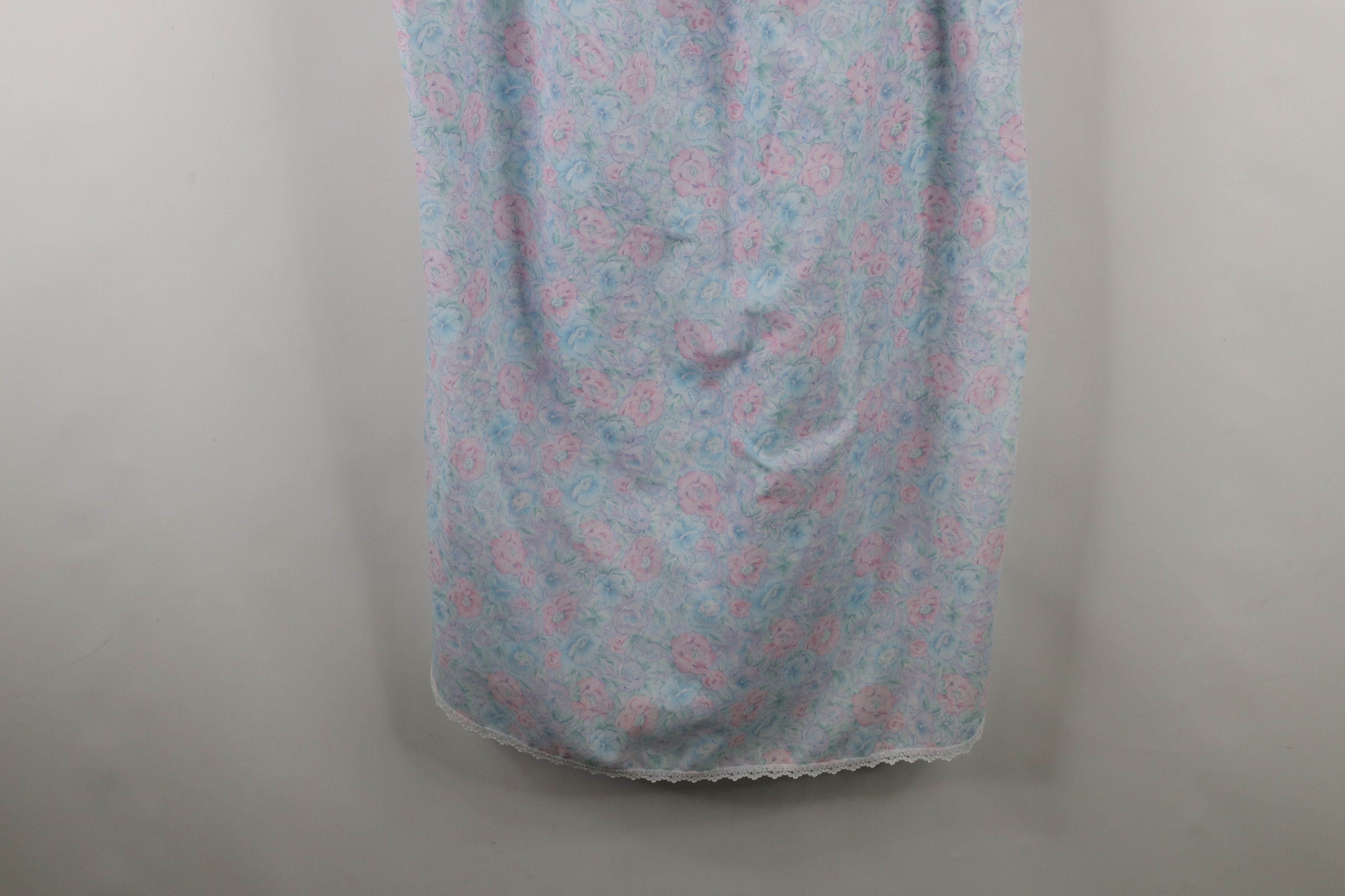 Vintage Vintage 90s Miss Elaine Lace Night Gown Sleep Shirt USA Size M / US 6-8 / IT 42-44 - 4 Thumbnail