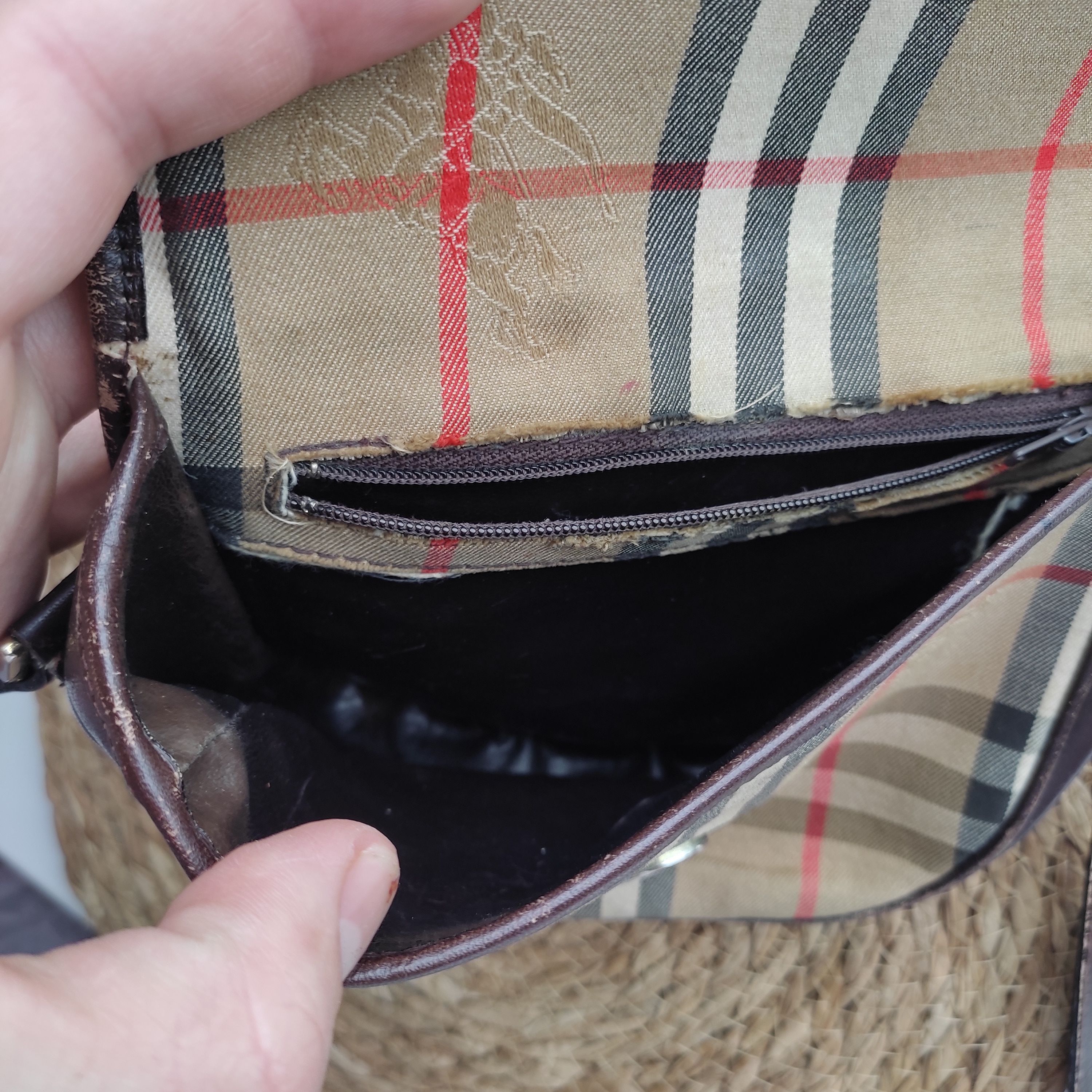Burberry × Vintage Burberrys vintage crossbody bags nova check Size ONE SIZE - 17 Thumbnail