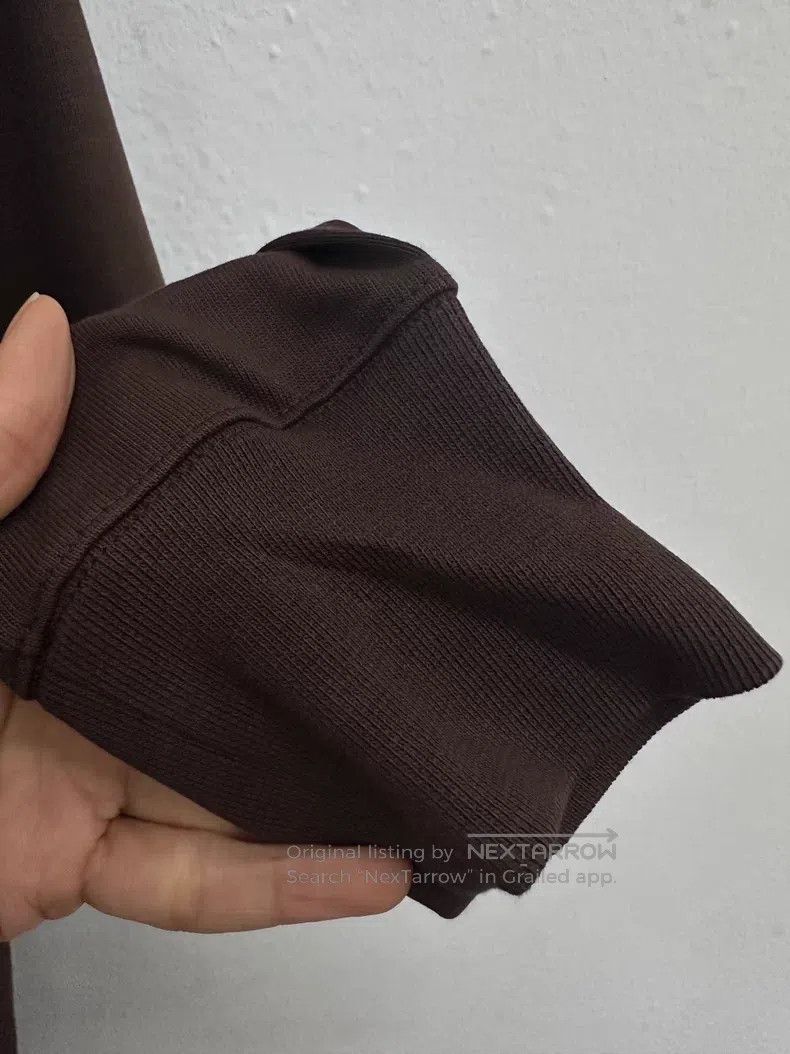 Rick Owens RICK OWENS Brown hooded sweatshirt Size US S / EU 44-46 / 1 - 4 Thumbnail
