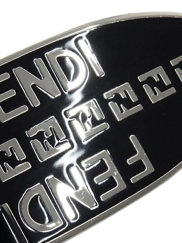 Fendi o1loc1c1024 Size: OS / 7AP066 Key Ring in Silver Size ONE SIZE - 3 Thumbnail
