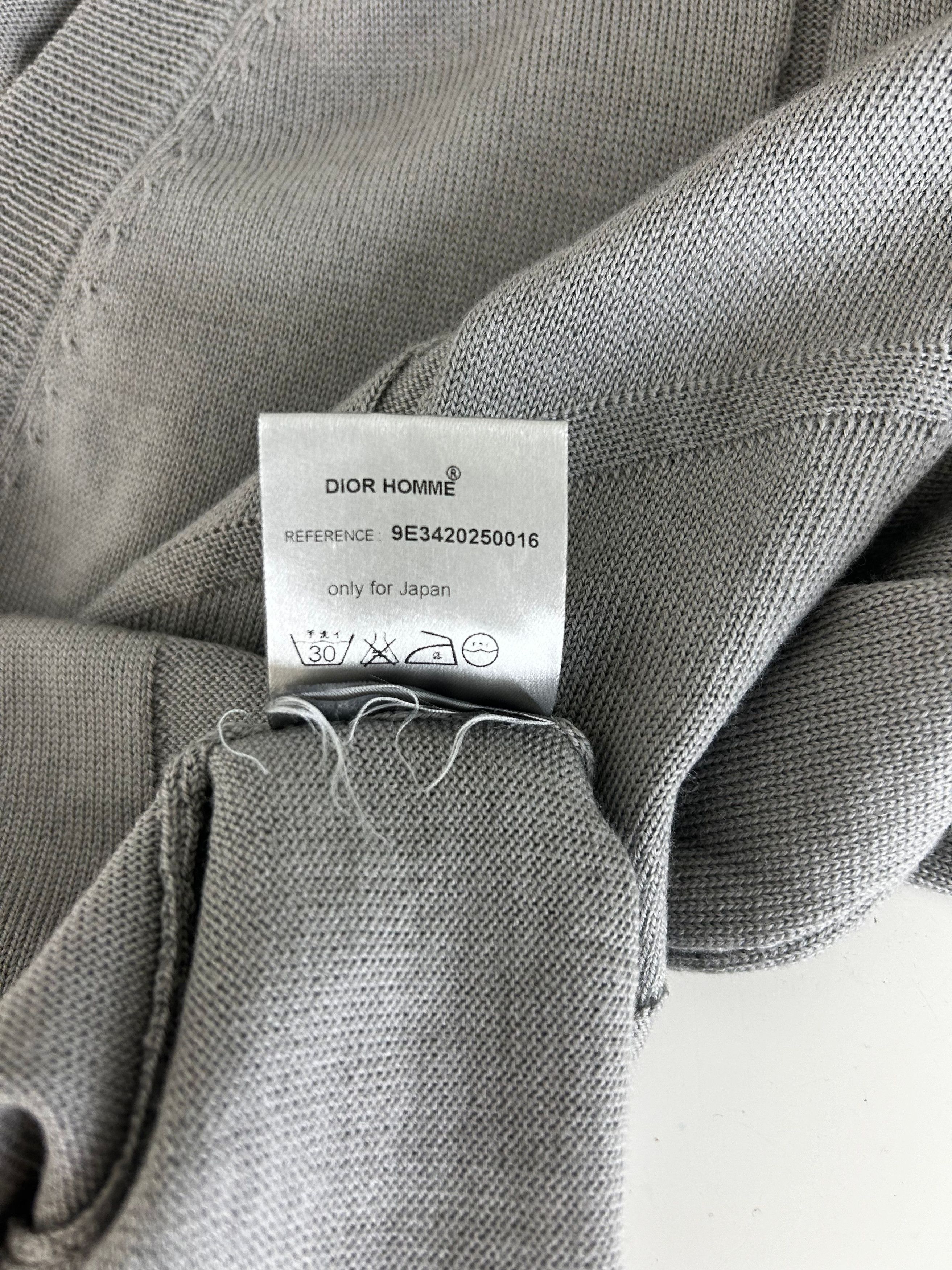 Dior DIOR HOMME CUT & SEW PANAL KNIT CARDIGAN Size US M / EU 48-50 / 2 - 4 Thumbnail