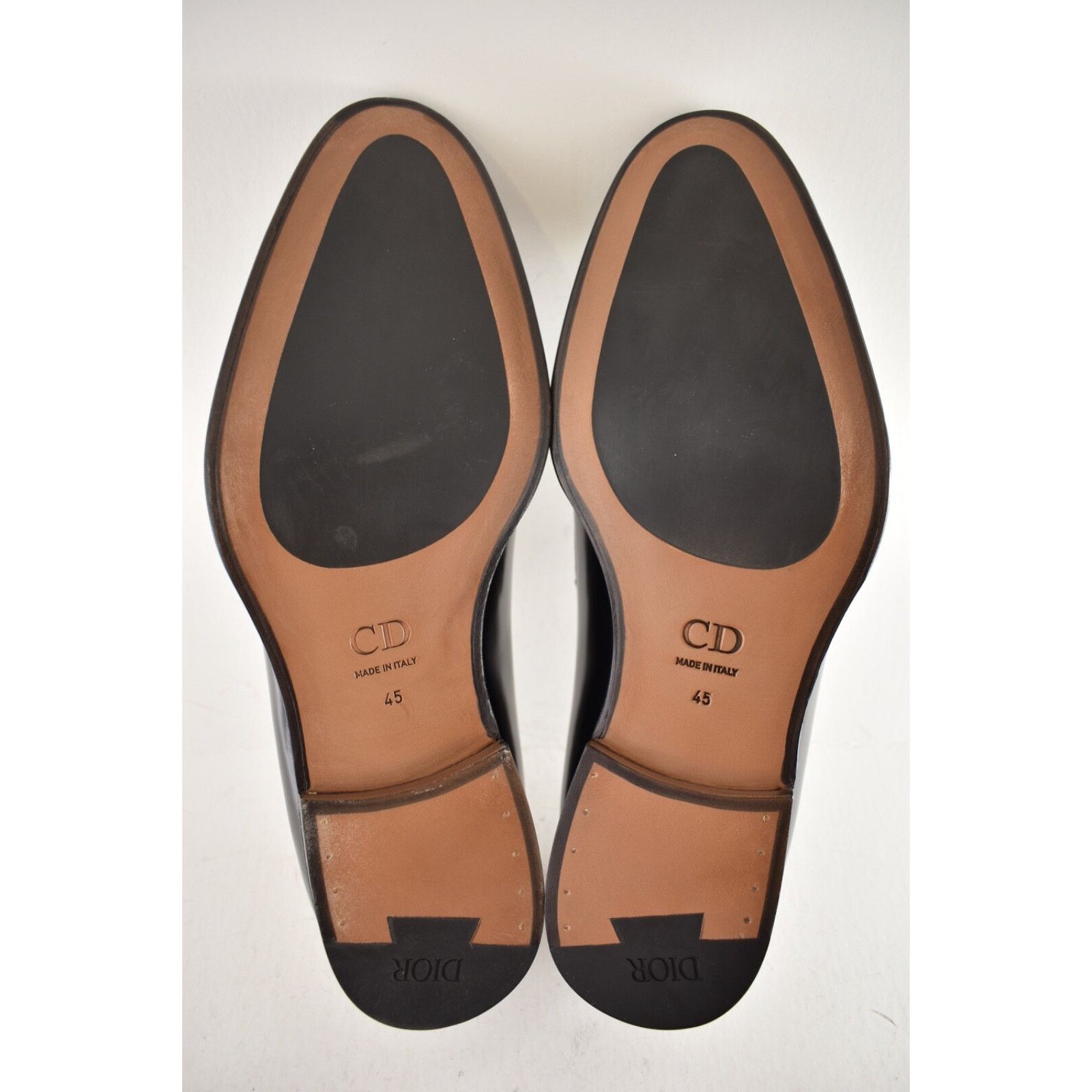 Dior Dior Loafer Calfskin Leather Flat Slip On Dress Shoes 45 12 Size US 12 / EU 45 - 18 Thumbnail