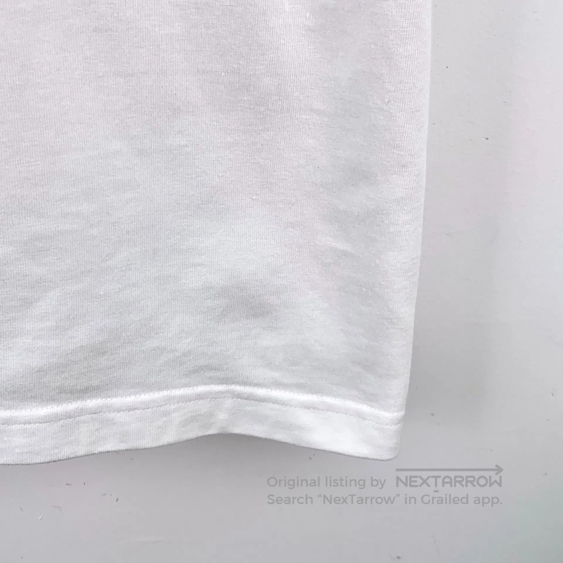 Balenciaga Balenciaga White logo print cotton round neck short sleeve Size US L / EU 52-54 / 3 - 5 Thumbnail