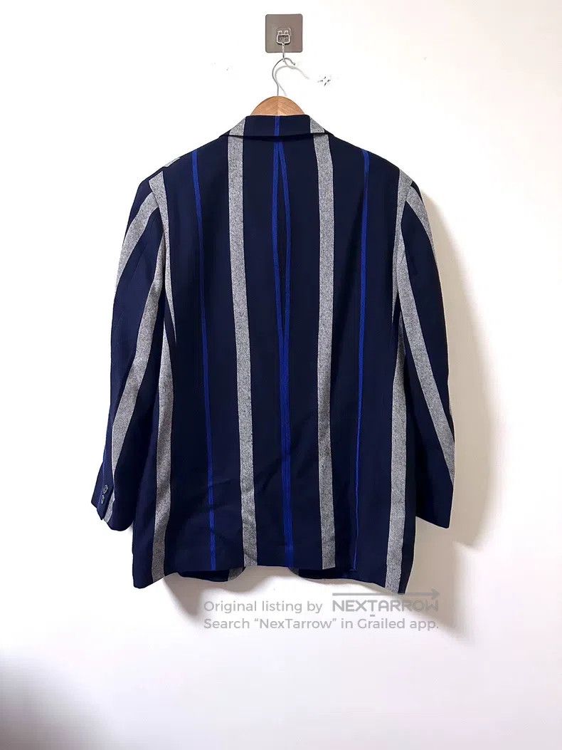 Y's for Men Y's For Men Vertical Wool Blazer jacket Size US L / EU 52-54 / 3 - 2 Thumbnail