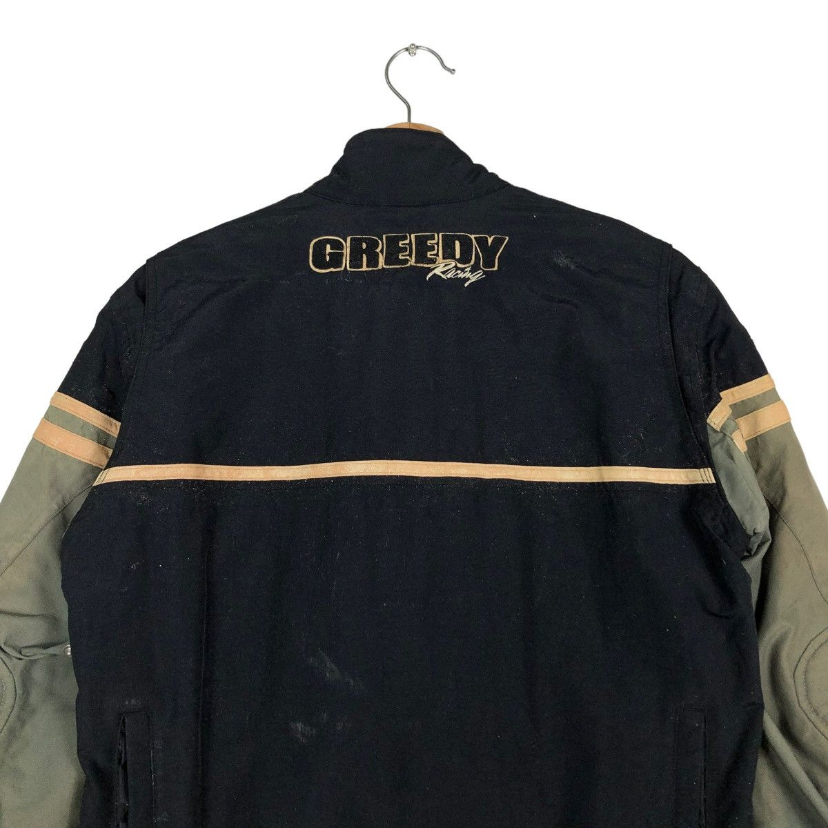 Japanese Brand 🔥VINTAGE MOTOR RACING JACKET GREEDY BIG LOGO Size US S / EU 44-46 / 1 - 9 Thumbnail