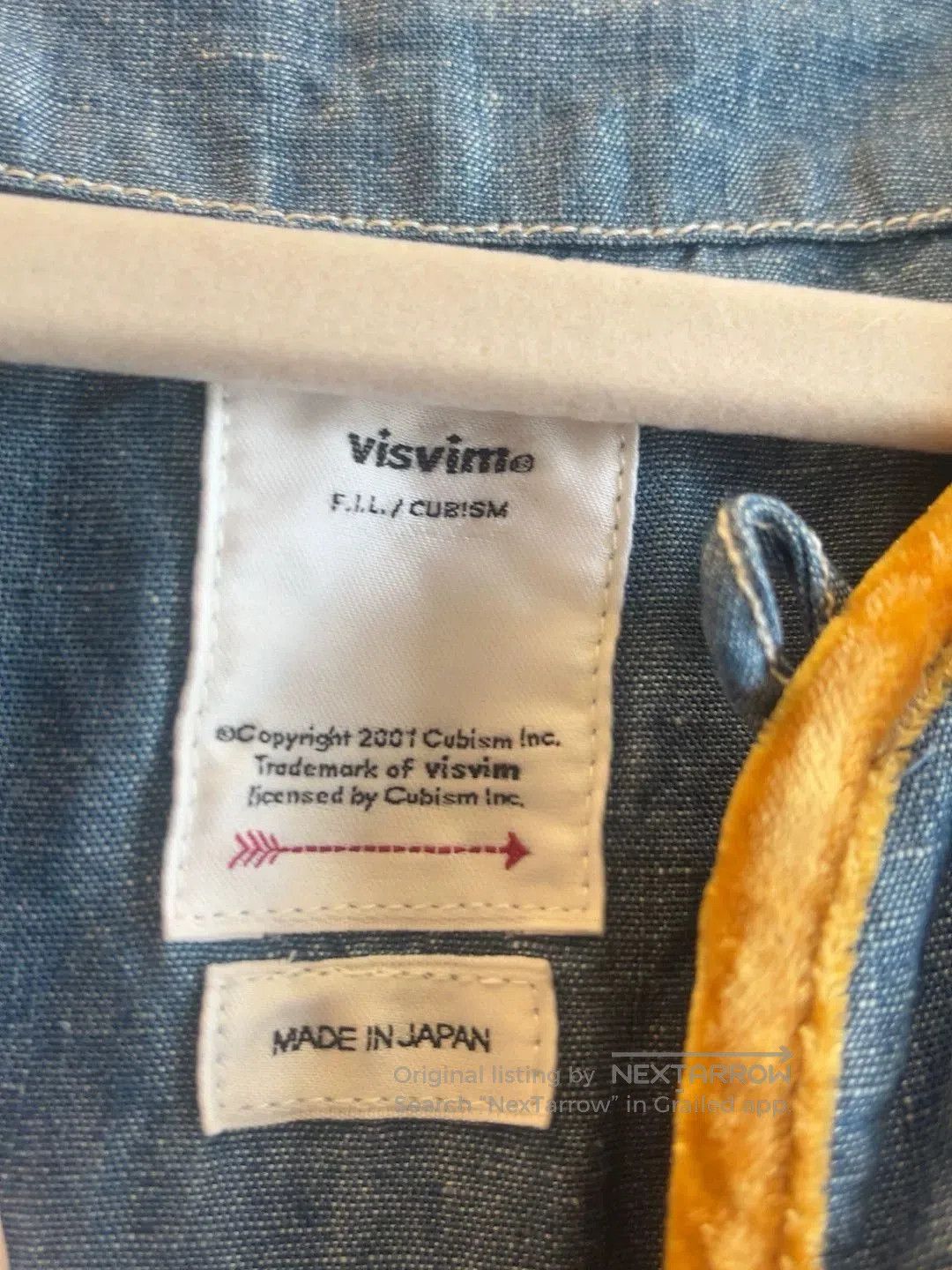 Visvim visvim Denim Shirt with Red Bandana. Size US M / EU 48-50 / 2 - 5 Thumbnail