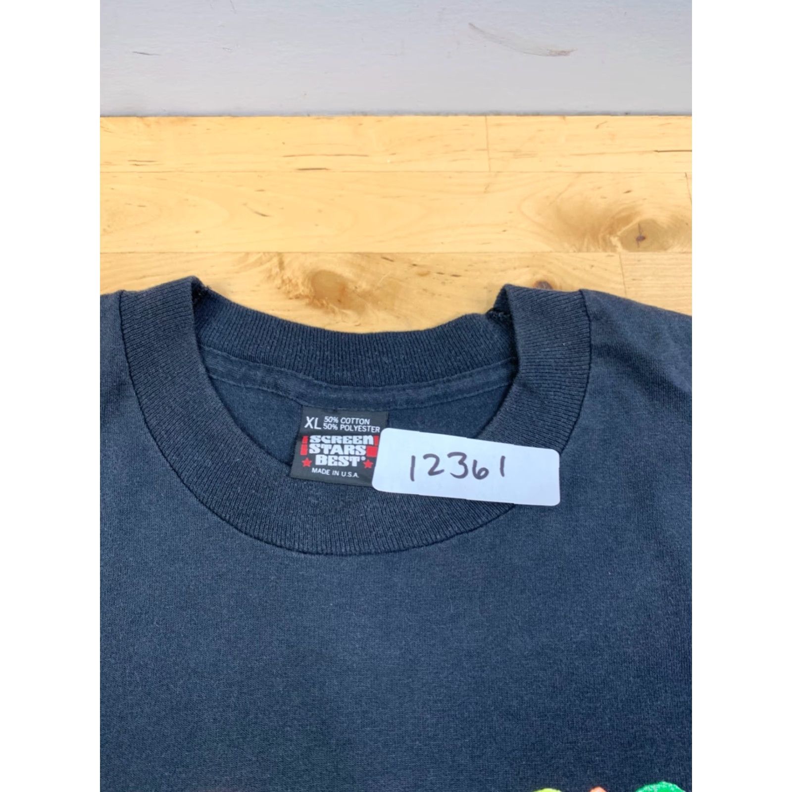 Vintage VINTAGE San Francisco SF Tourist Shirt Mens XL Black Cotton Blend 90s T-Shirt 12361 Size US XL / EU 56 / 4 - 2 Thumbnail