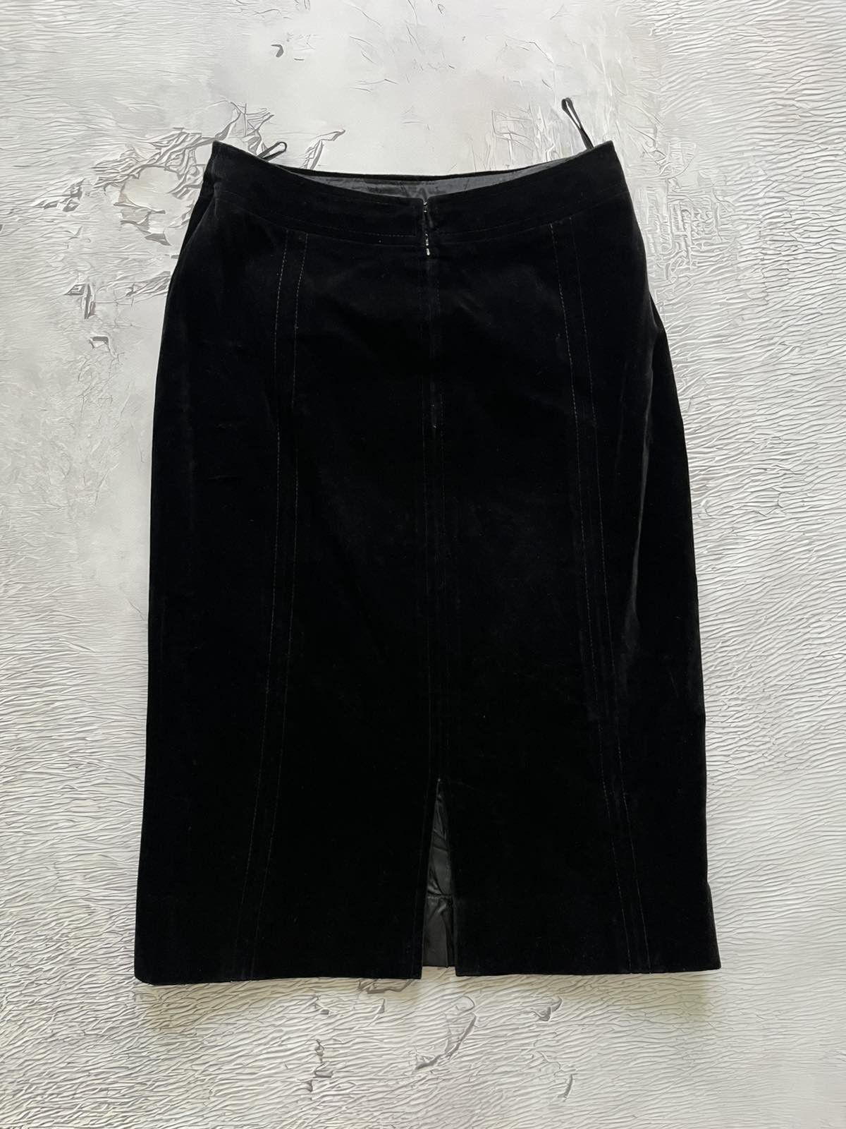 Celine Celine Vintage Luxury Midi Skirts Black Size 30" / US 8 / IT 44 - 4 Thumbnail