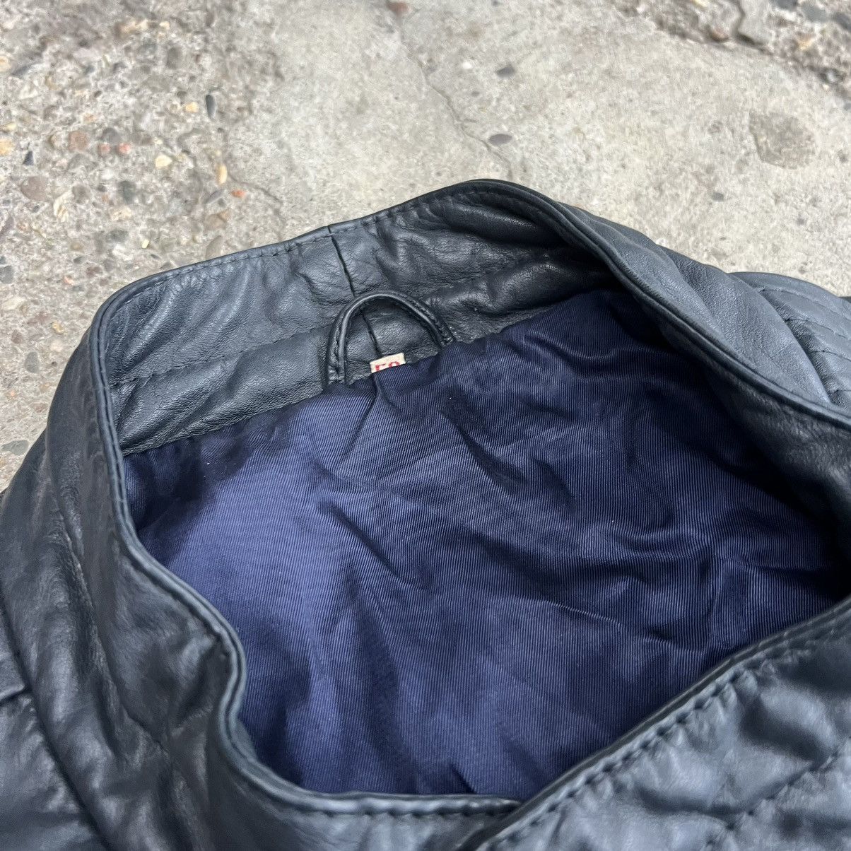 Leather × Vintage Vintage Genuine Real Leather Jacket High Quality Rock Punk Size US XL / EU 56 / 4 - 4 Thumbnail