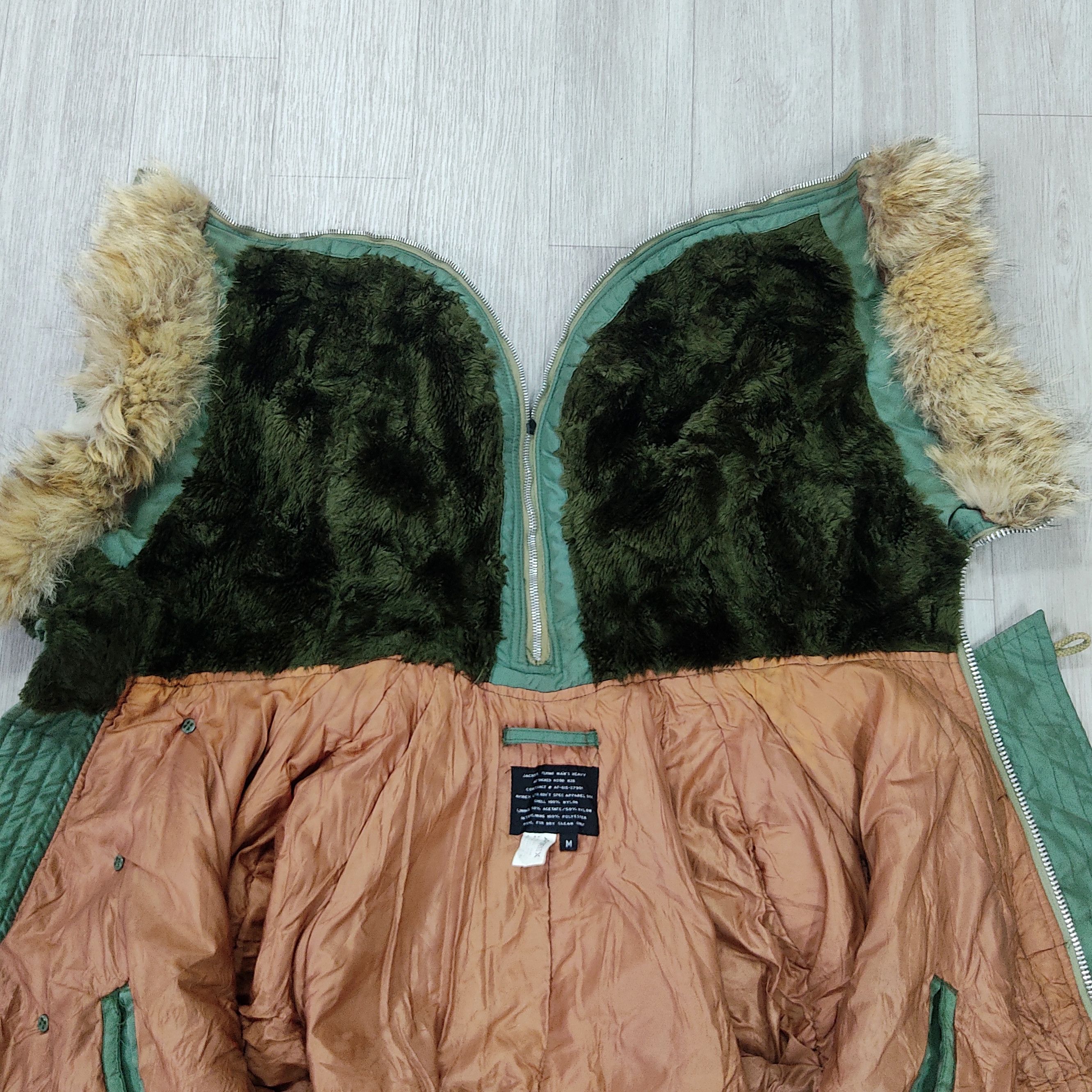 Avirex Vintage AVIREX N2-B Bomber Flight Jacket – Fur Zipper Hood Size US M / EU 48-50 / 2 - 9 Thumbnail