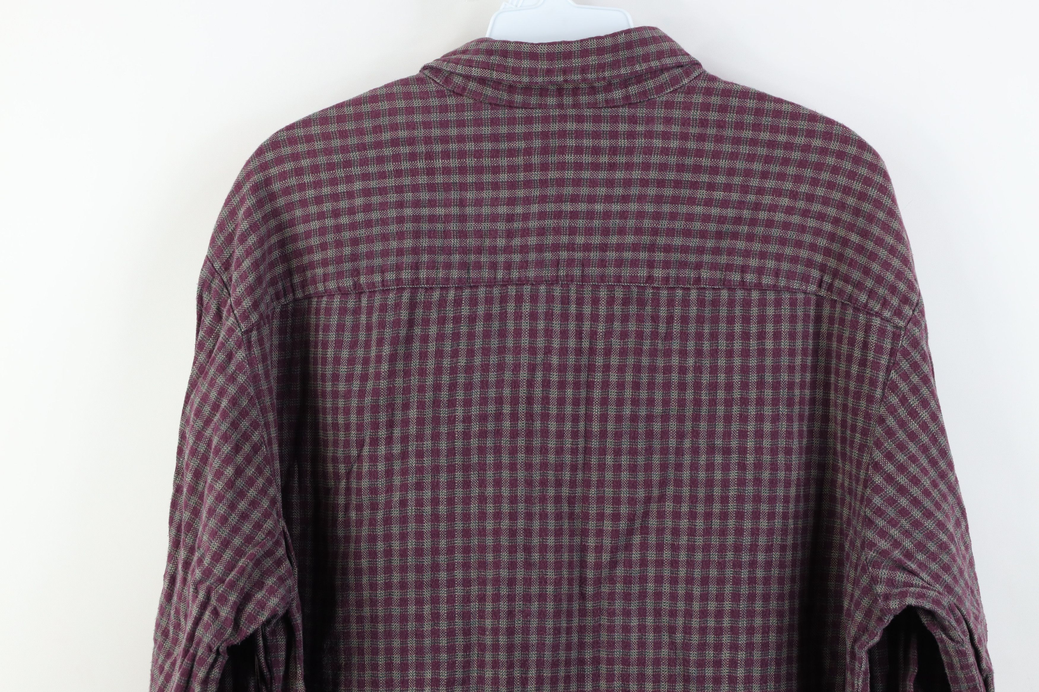 Vintage Vintage 90s Streetwear Collared Button Down Shirt Plaid Size US L / EU 52-54 / 3 - 10 Thumbnail