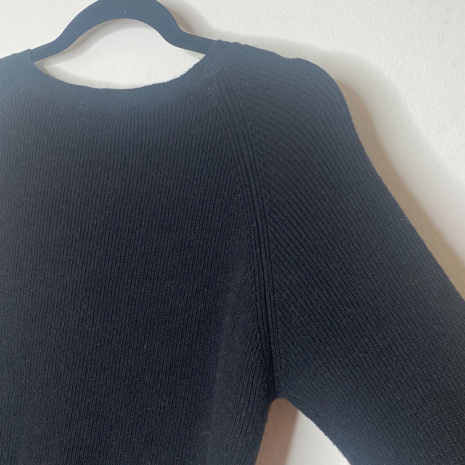 Other Kontatto Black Front Tie Lace up VNeck Long Sleeve Sweater S Size S / US 4 / IT 40 - 5 Thumbnail