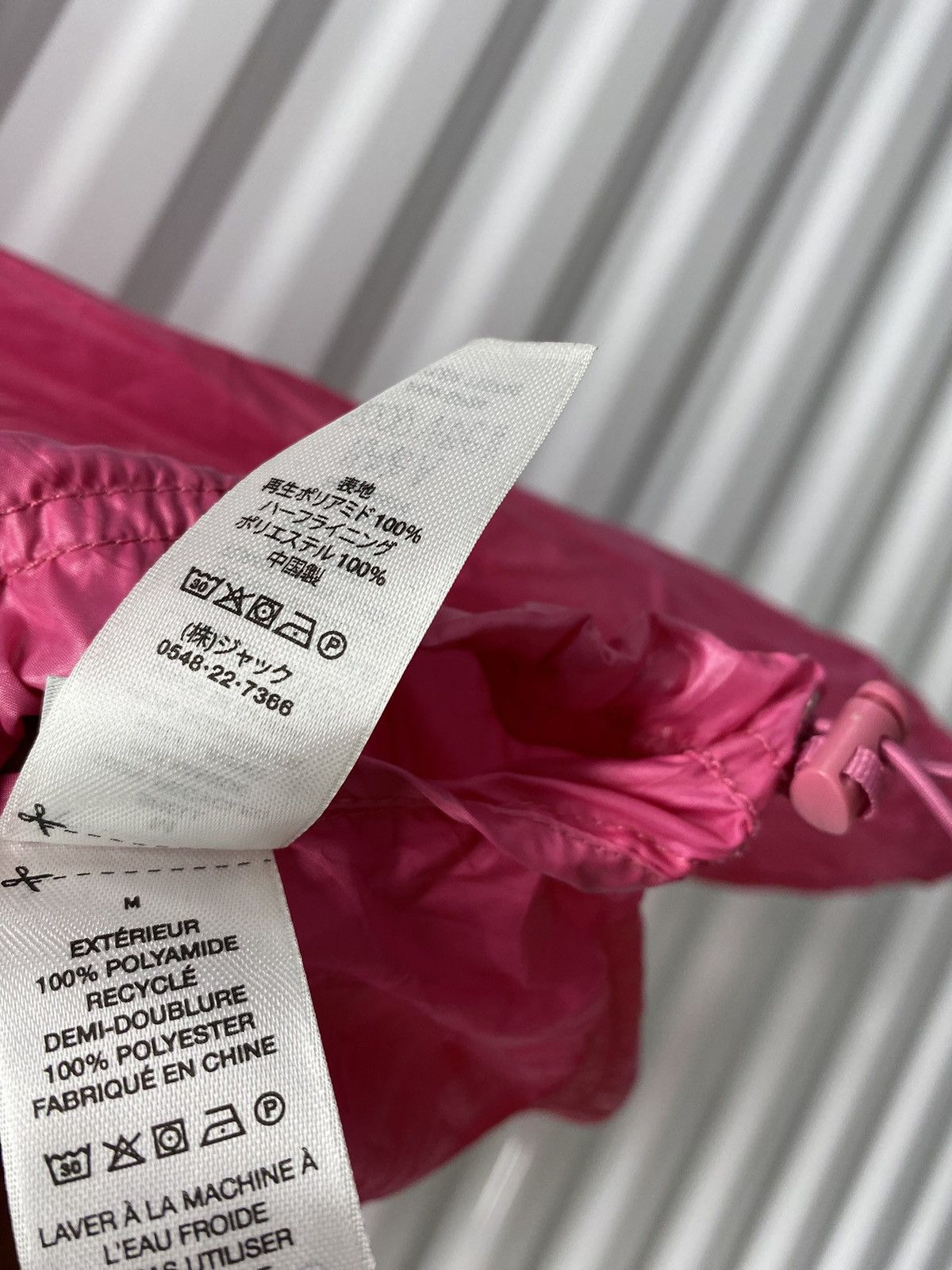 Stussy Stussy Wrinkled Nylon Beach Shell Jacket Pink - medium Size US M / EU 48-50 / 2 - 5 Thumbnail