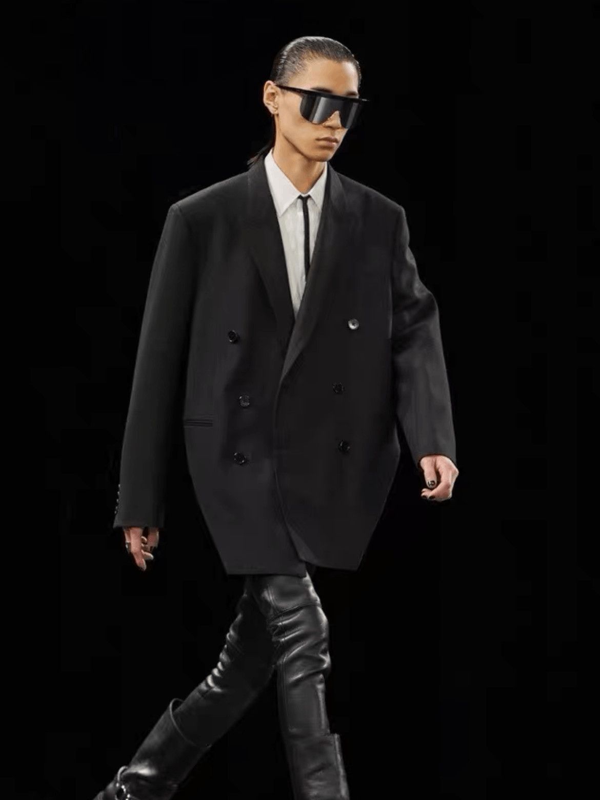 Celine Celine Sz 48 Celine 22AW Runway Oversized Blazer Jacket-25 Size US M / EU 48-50 / 2 - 6 Thumbnail