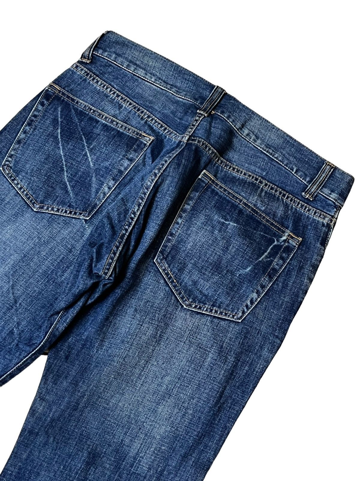 Japanese Brand JAPANESE JEAN FUNNY DEVIL SKULL,CUTE&GLAMOUROUS FLARED JEANS Size US 34 / EU 50 - 9 Thumbnail