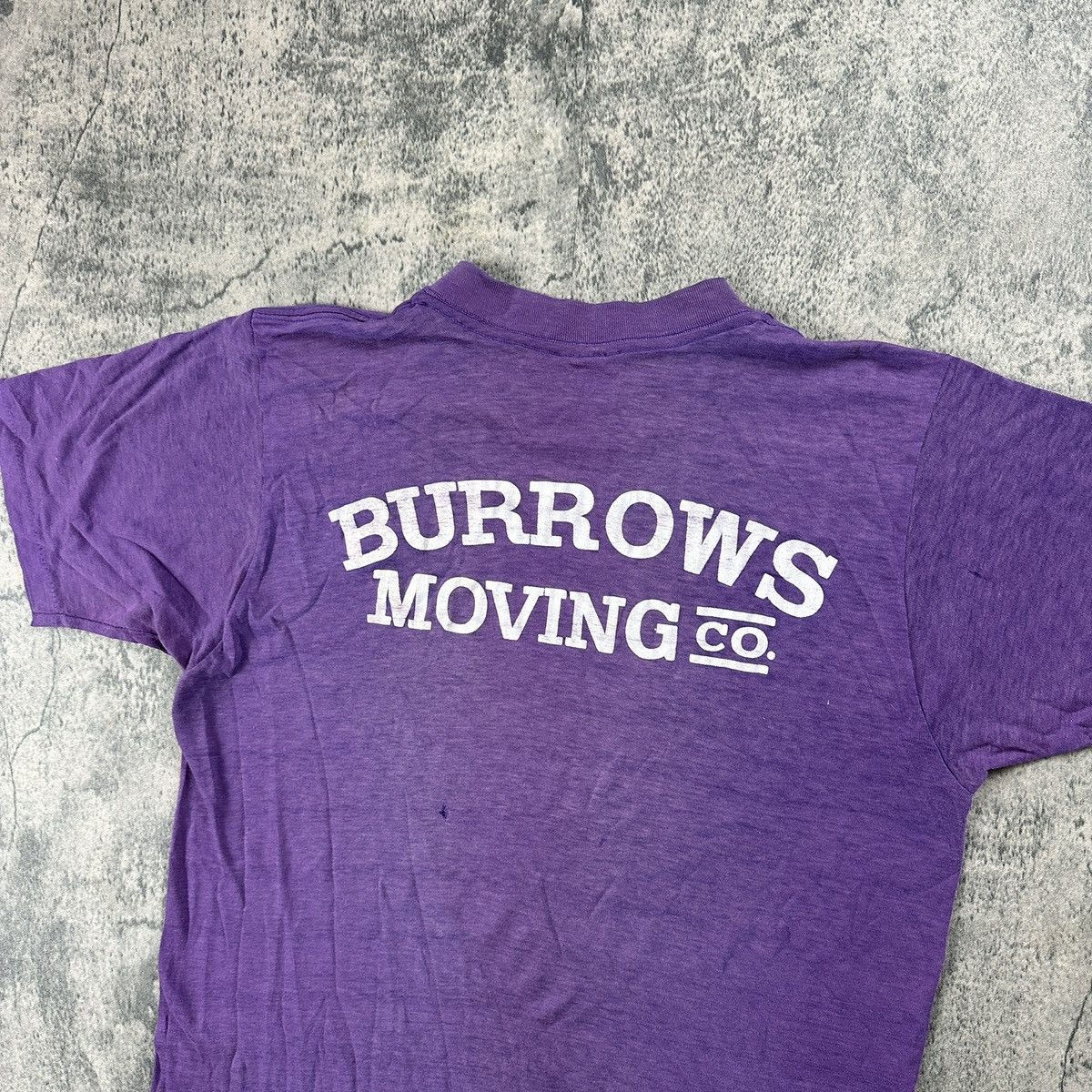 Other × Vintage Vintage 80s Faded Moving Tee Single Stitched Size US M / EU 48-50 / 2 - 5 Thumbnail