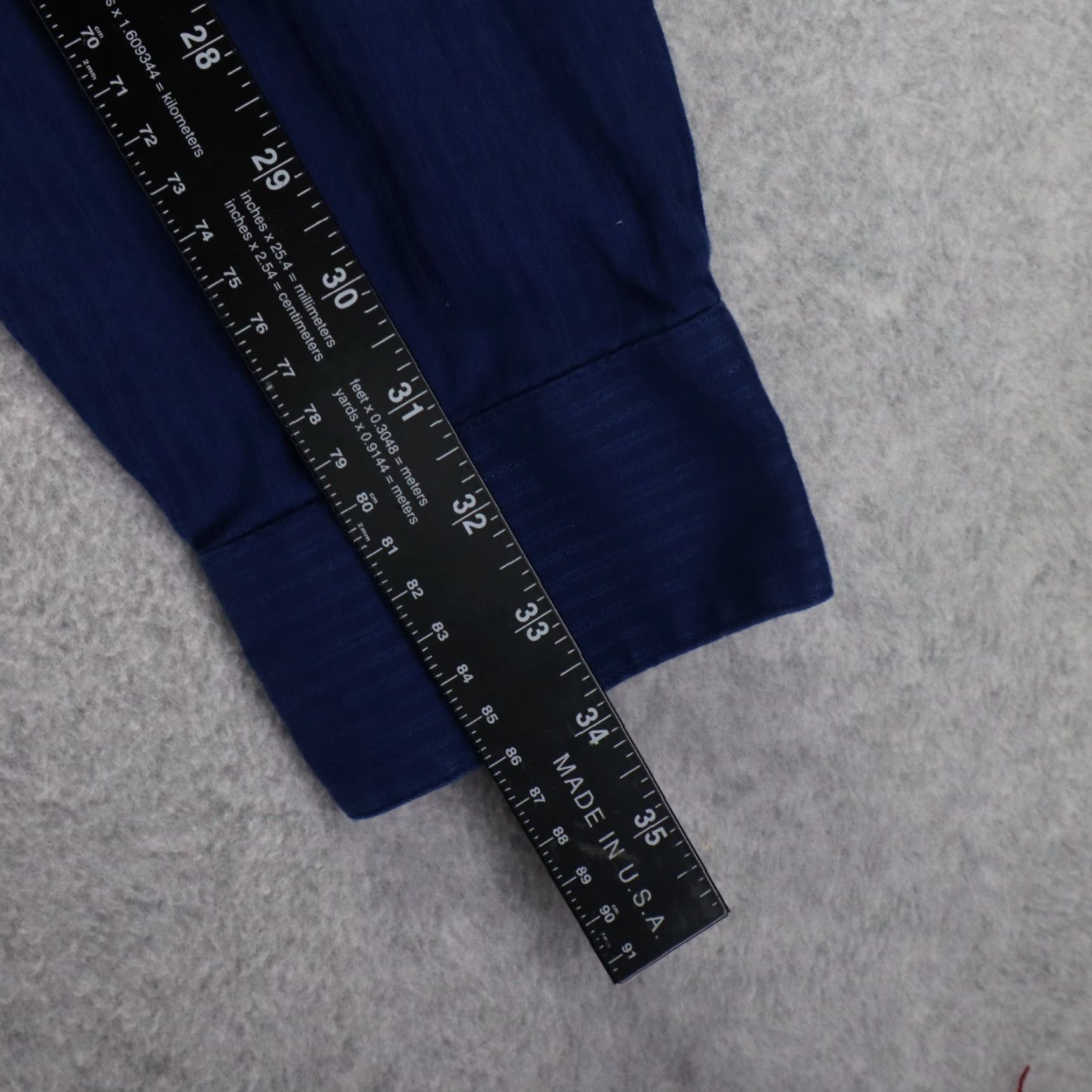 Vintage Apt 9 Shirt Mens XL Business Casual Dress Button-Up Blue Striped Long Sleeve Size US XL / EU 56 / 4 - 6 Thumbnail