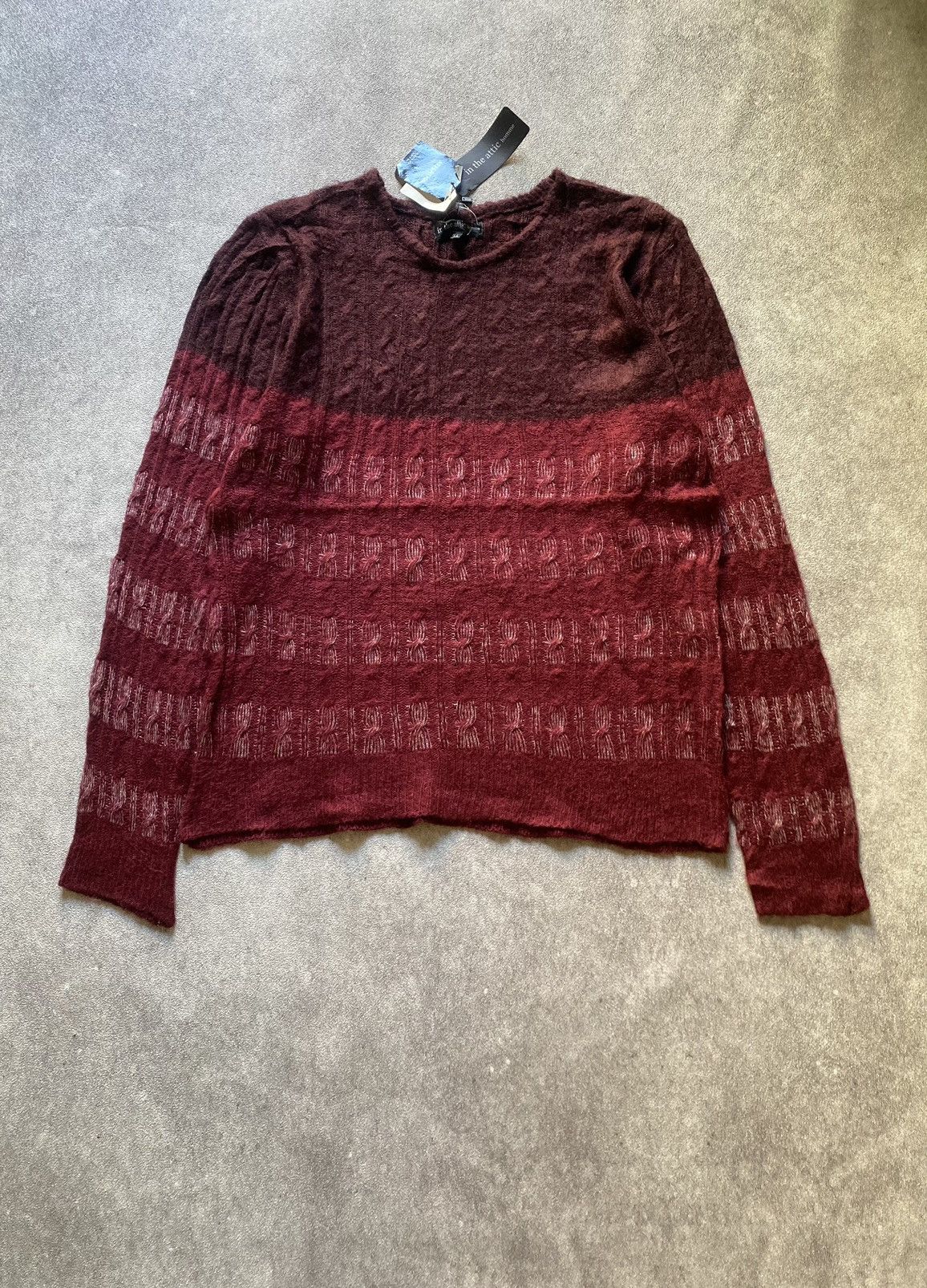In The Attic 90s Coogi Style Mohair Knit Size US M / EU 48-50 / 2 - 1 Thumbnail
