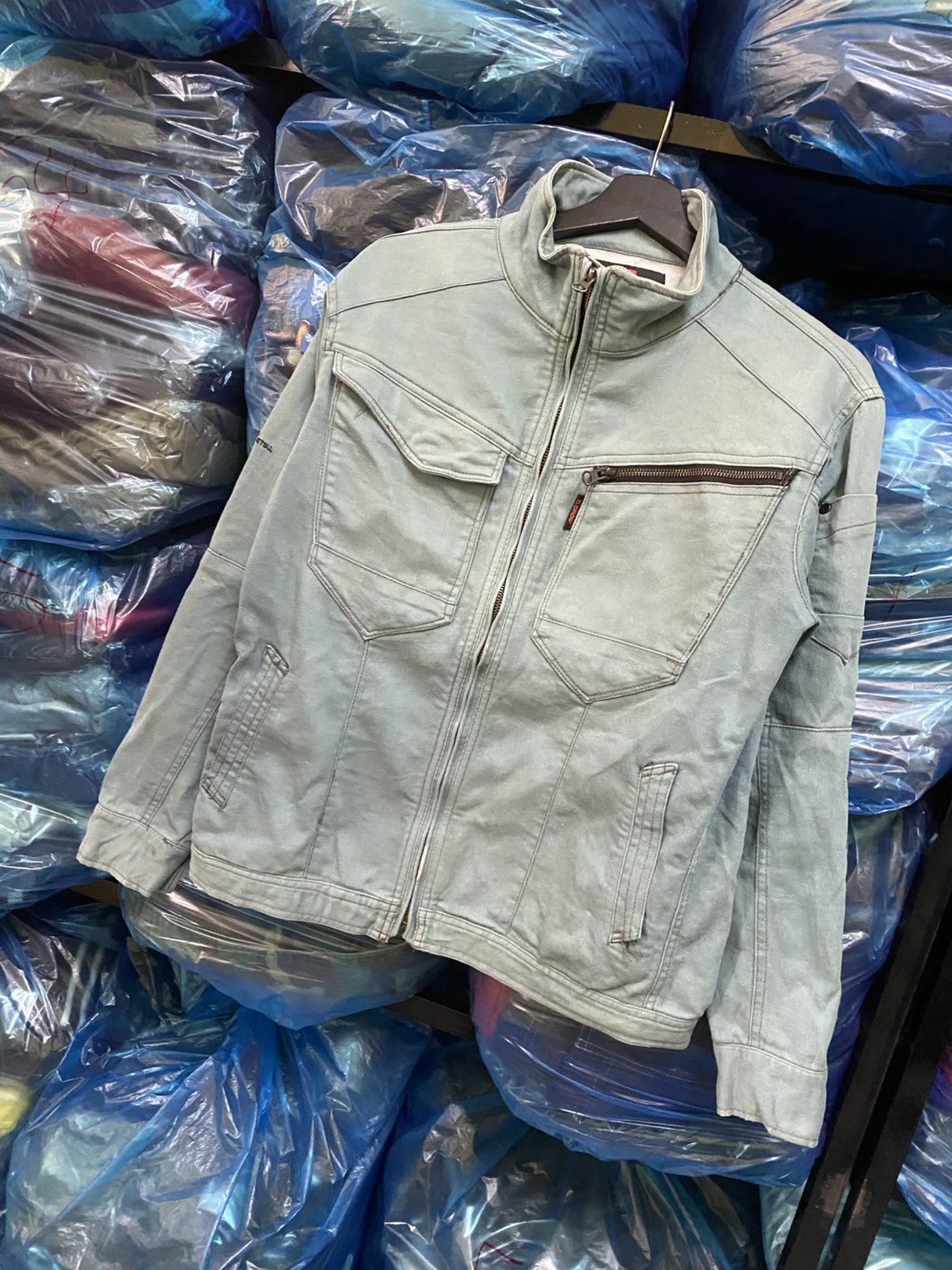 Other Vintage DGrow Workwear Light Green Utility Jacket Japan Size US M / EU 48-50 / 2 - 2 Thumbnail